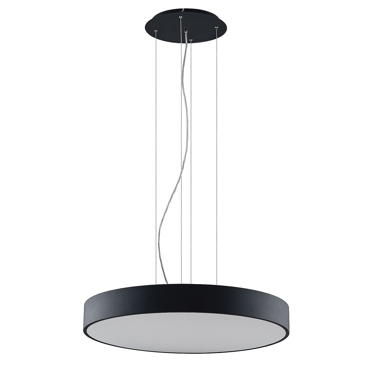 Arcchio Pendelleuchte Hängelampe Noabelle LED schwarz 80 cm Wohnbereich Esszimme - 4251096597394