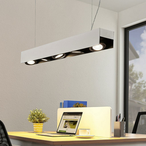 B-Ware Arcchio Olinka Led Hängeleuchte Hängeleuchte Lampe Leuchte Schwarz Weiß 5 Fl. Le
