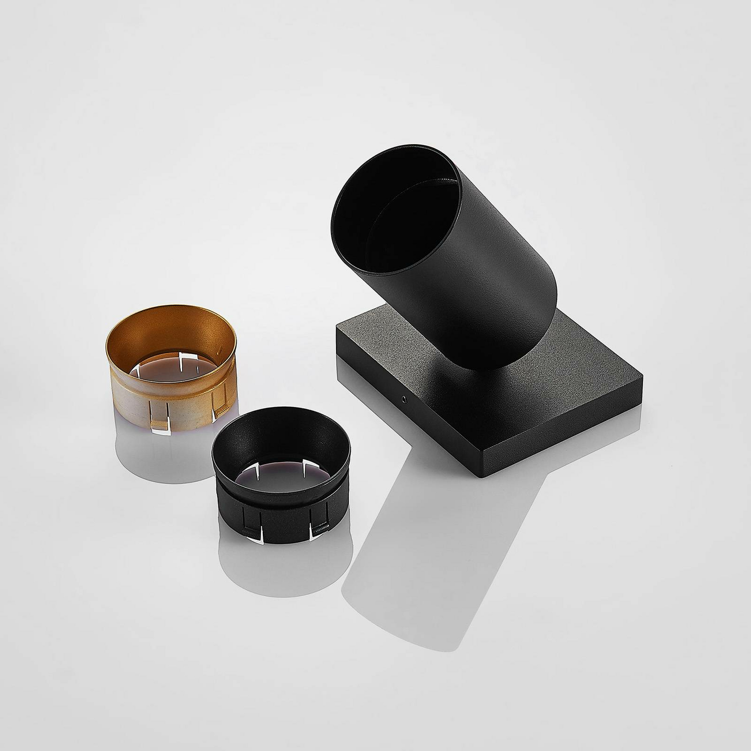 B-Ware Arcchio Brinja Strahler Deckenstrahler Deckenlampe 1 Fl. Eckig Gu10 Schwarz Gold - 4251096556643