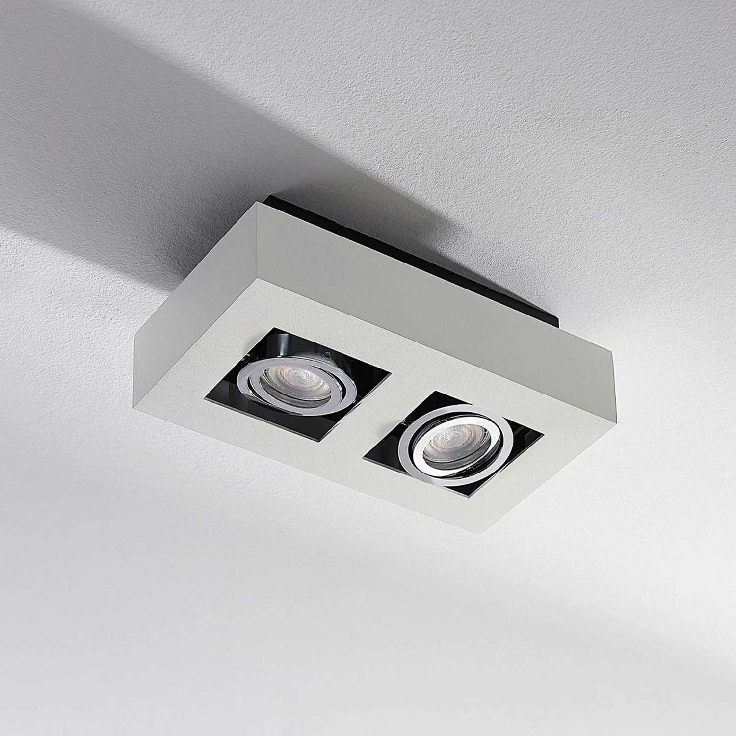 B-Ware Arcchio Led Spot Vince Deckenlampe Lampe Leuchte 2 Flammig Gu10 Weiß 2 Stück - 4251096508154