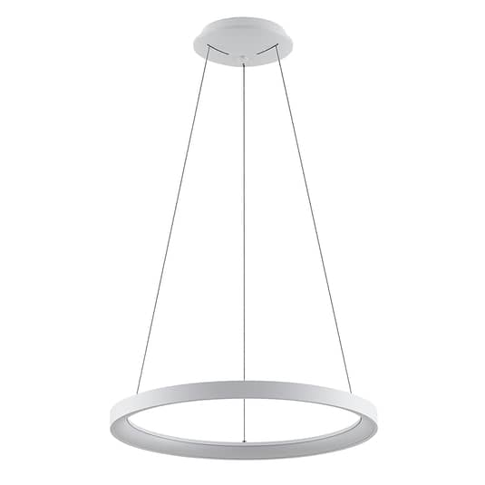 Suspension LED Arcchio Viviy de qualité B, lampe suspendue, plafonnier, luminaire, lampe, blanc, 58 cm