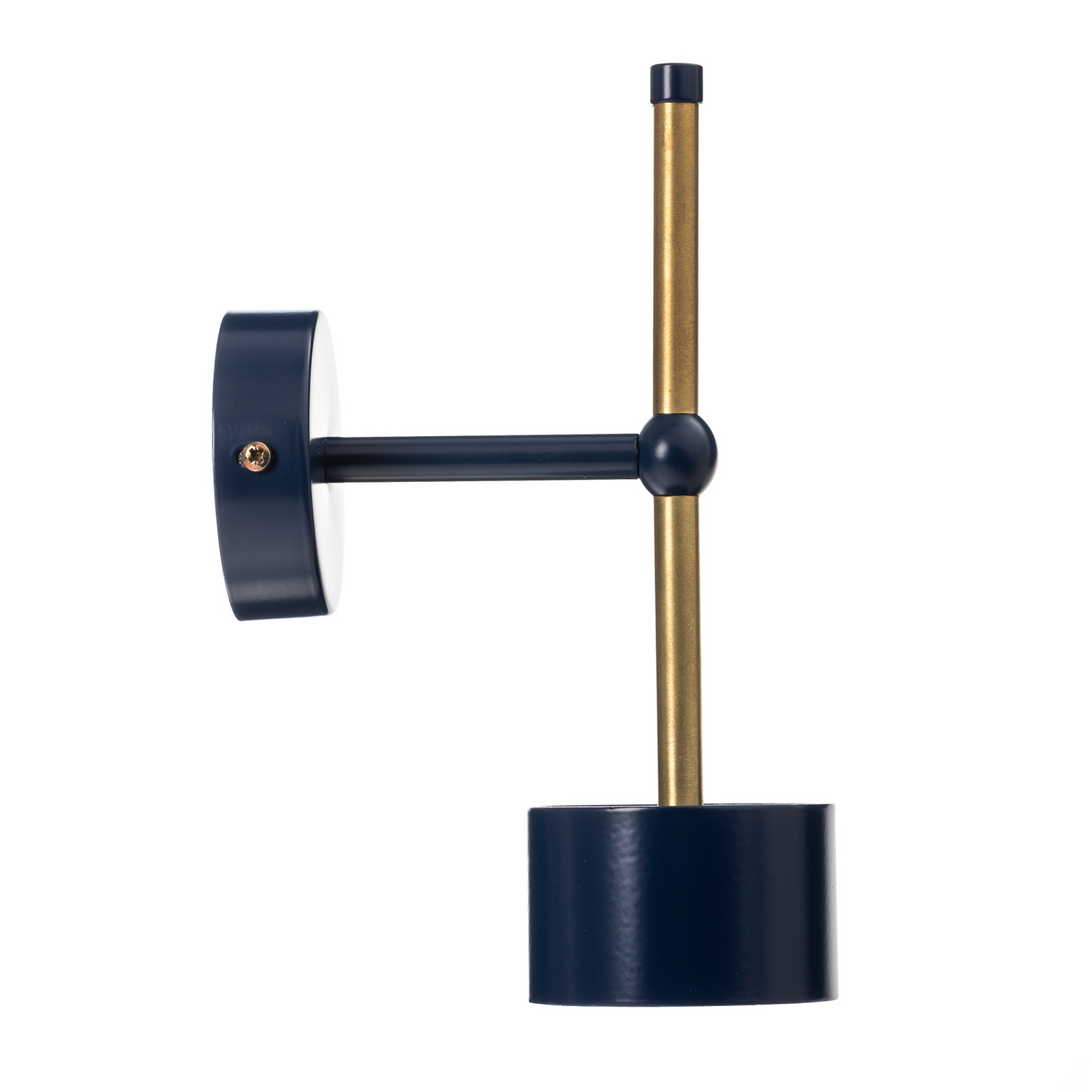 Arena Wandlampe Leuchte Wandbeleuchtung Blau Gold Metall Led Gx53 Austauschbar B-Ware - 5902693777717