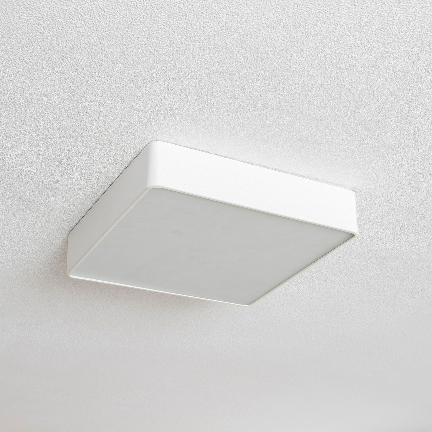 Argon Deckenleuchte Lampe Oro Deckenbeleuchtung Weiß Stahl Glas 35 Cm Leuchte B-Ware - 5902553221862