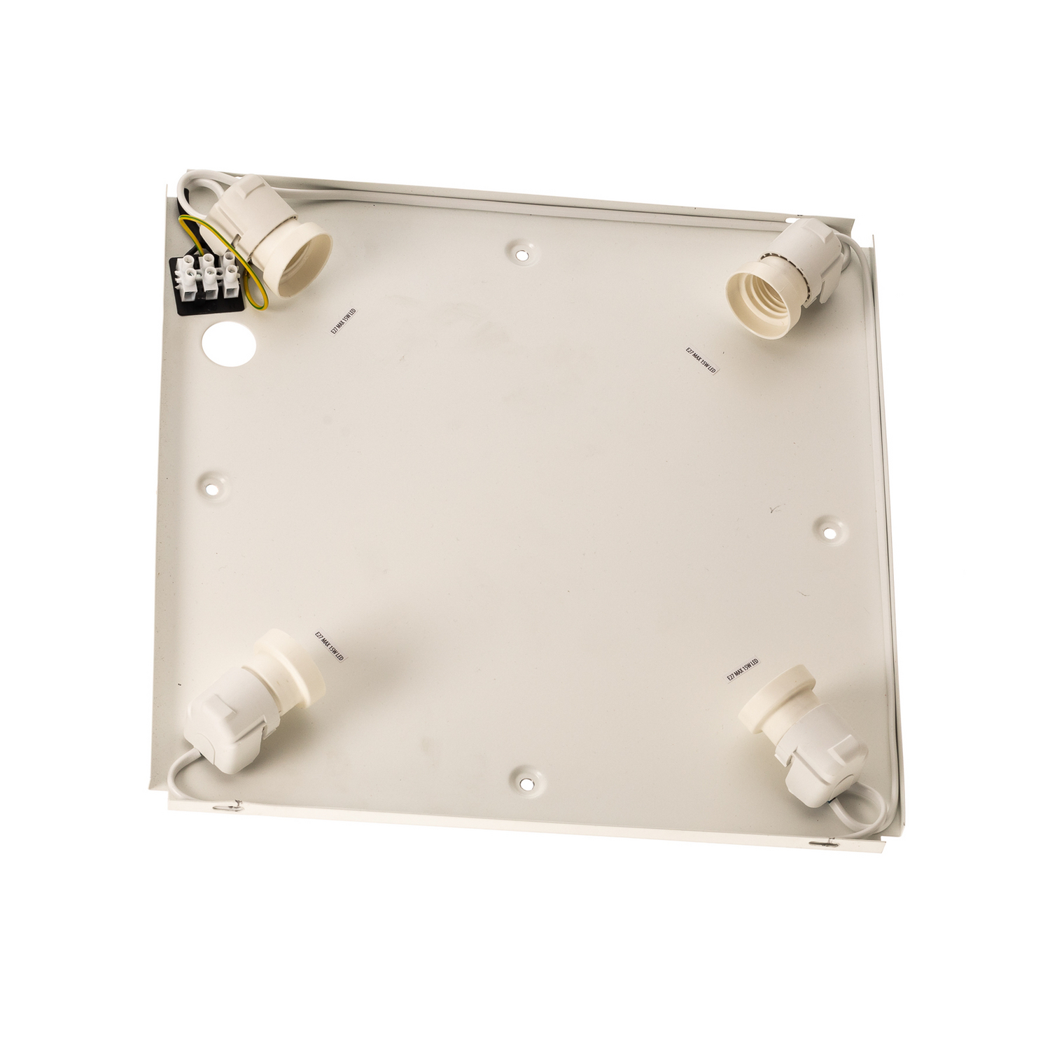 Argon Deckenleuchte Lampe Oro Deckenbeleuchtung Weiß Stahl Glas 35 Cm Leuchte B-Ware - 5902553221862