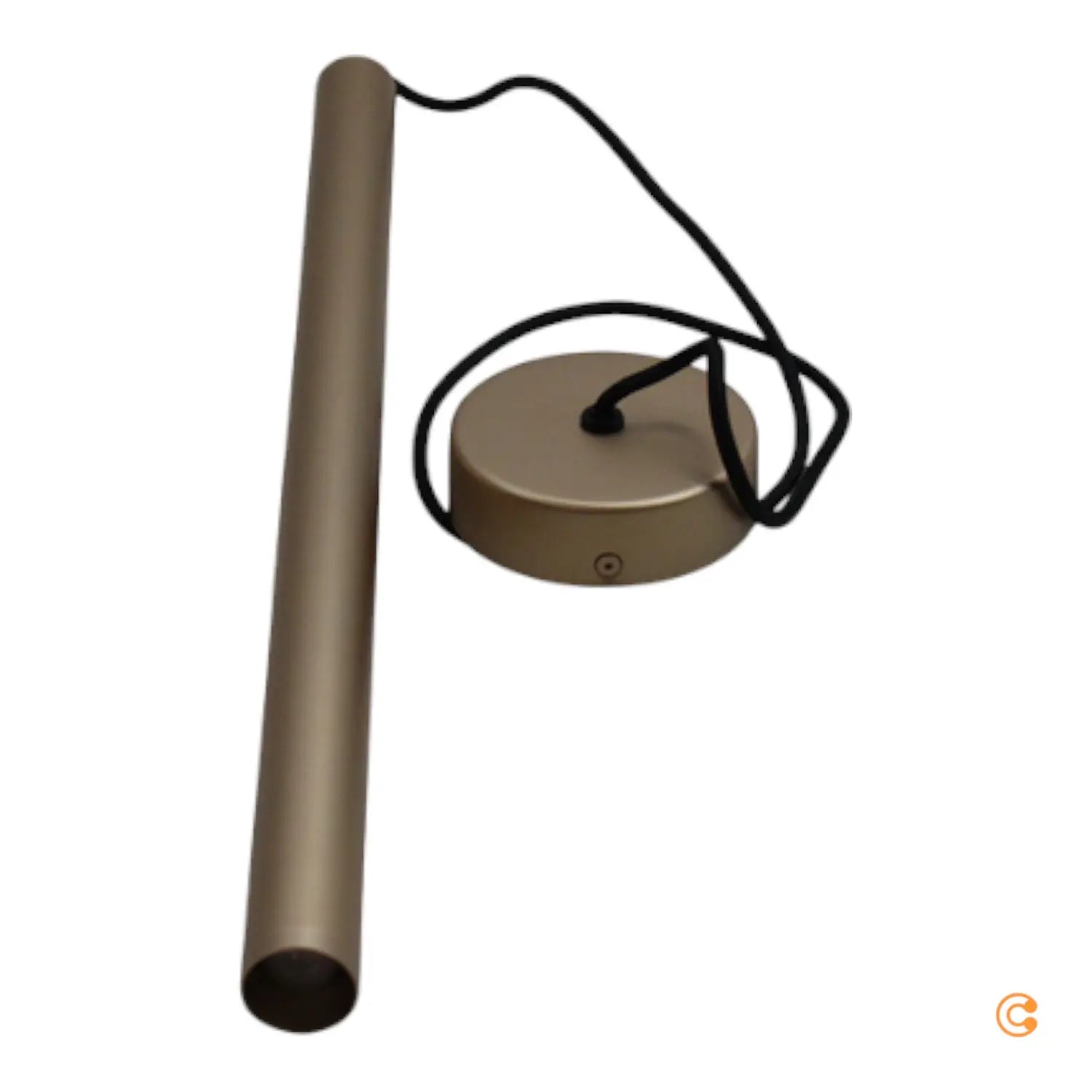 Argon Led Pendelleuchte Rulo Hängelampe Deckenlampe Gold Stahl ø3,2cm 3000 K B-Ware - 5939153238488