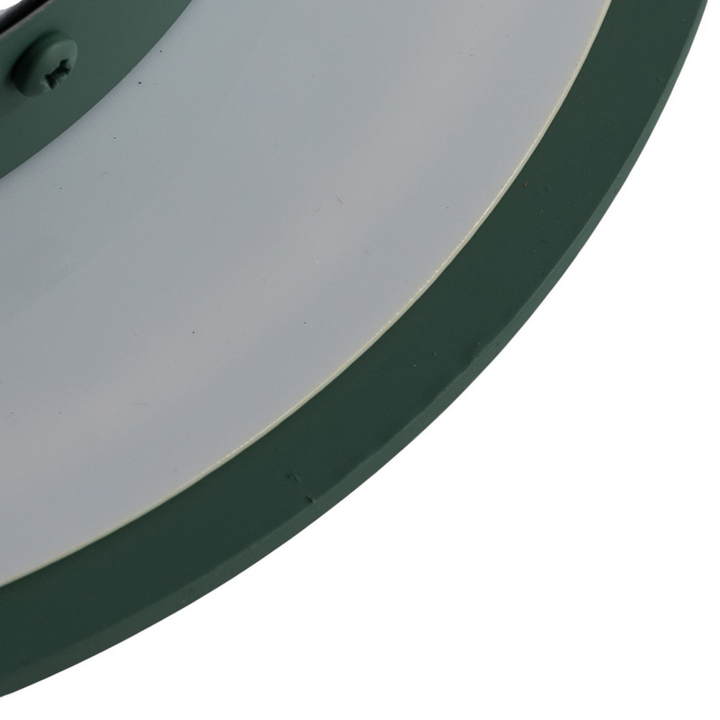 Argon Lighting Led Wandleuchte Wandlampe Orios Plus Lampe Grün Stahl ø 30 Cm     B-Ware - 5902553238433