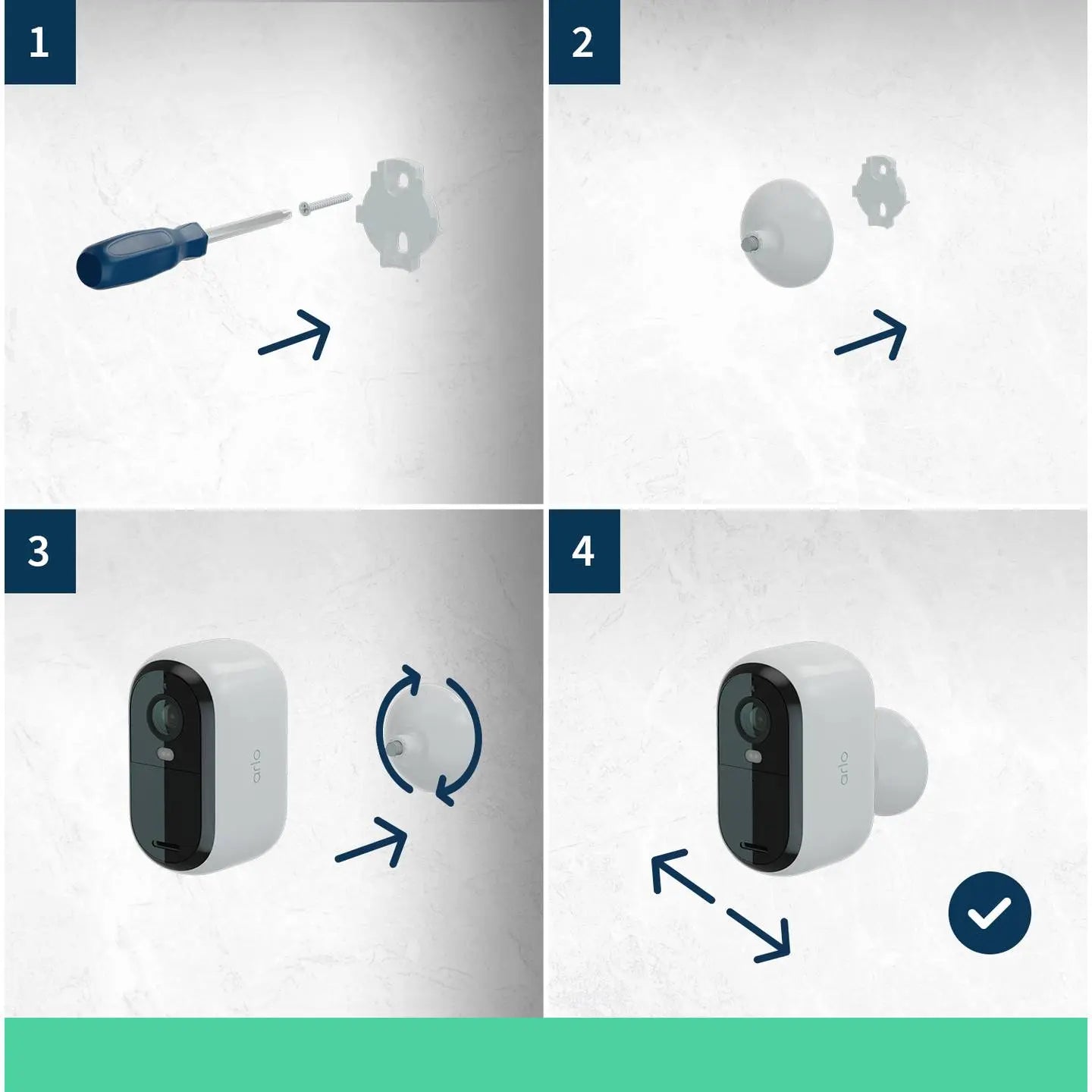 B-Ware Arlo überwachungskamera Sicherheitskamera Outdoor Wlan Akku Weiß 2er Set - 193108146470
