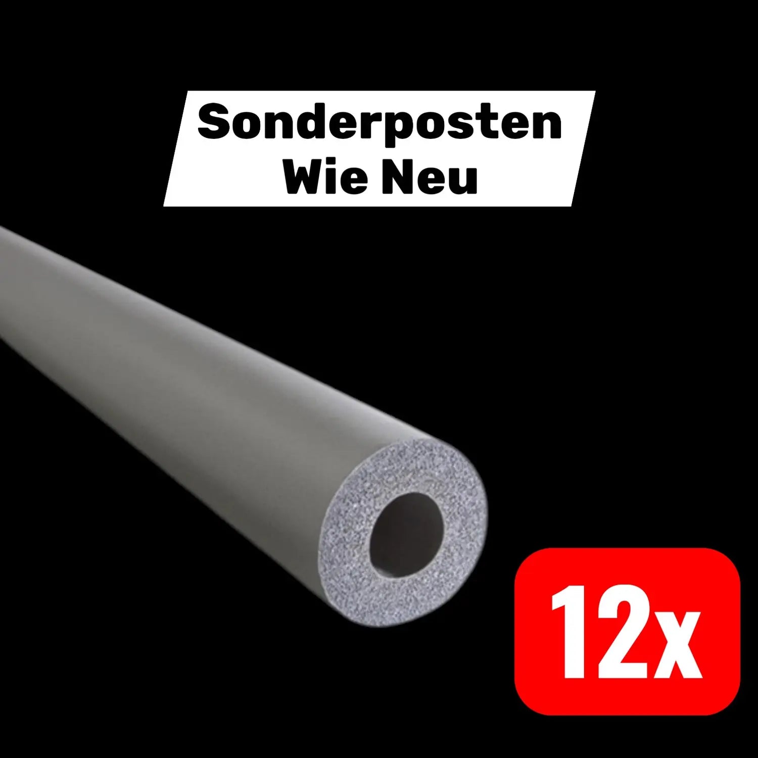 B-Ware Armacell Isolierschlauch Dämmrohr Sharmaflex 76,1 Mm Dämmschichtdicke 12 Stück - 7612207134704