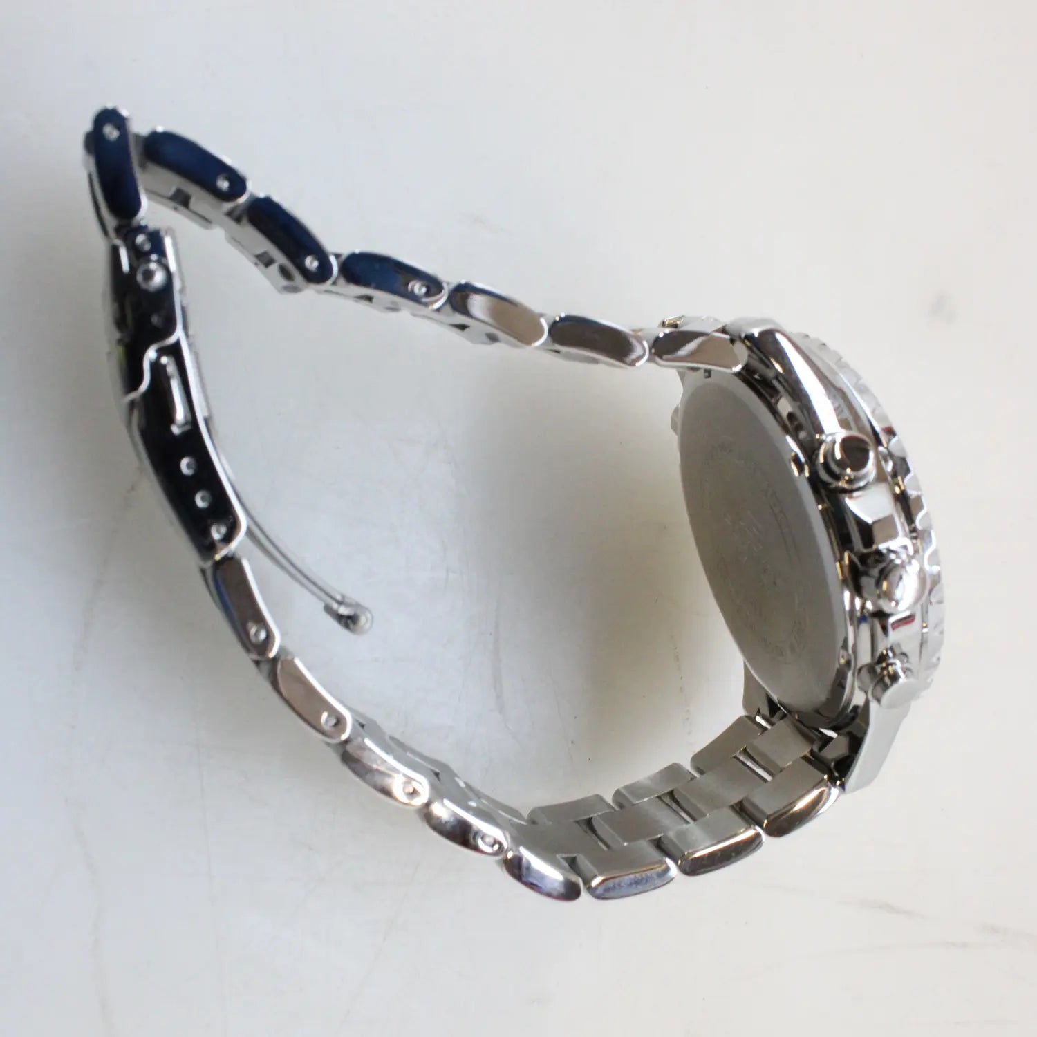 D-Ware Casio Armbanduhr Analoguhr Uhr Herrenuhr Edelstahl Mineralglas Silber Defektware - 4971850416180