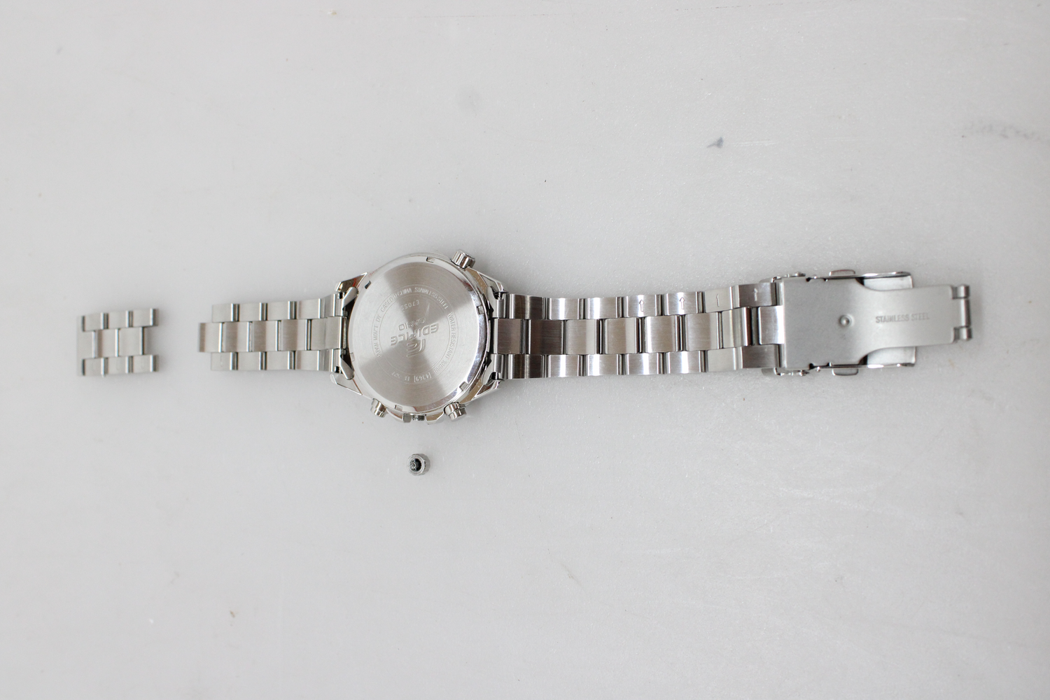 Casio Armbanduhr Analoguhr Uhr Herrenuhr Edelstahl Mineralglas Defektware D-Ware - 4971850416180