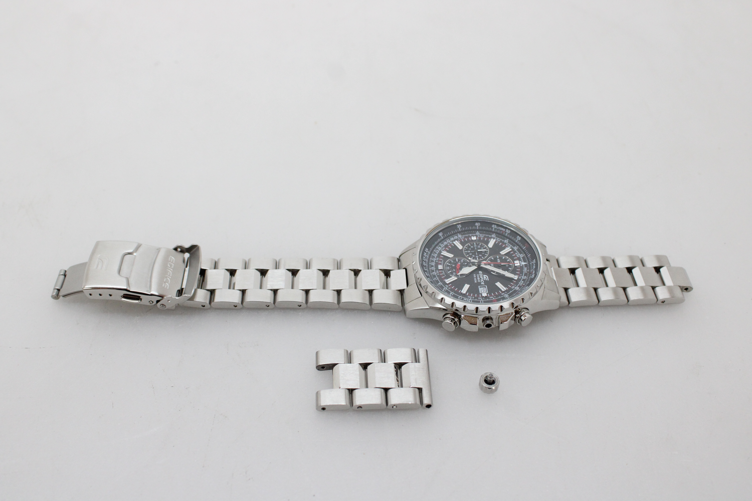 Casio Armbanduhr Analoguhr Uhr Herrenuhr Edelstahl Mineralglas Defektware D-Ware - 4971850416180