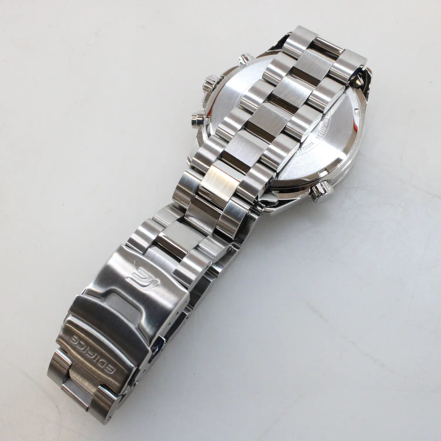 D-Ware Casio Armbanduhr Analoguhr Uhr Herrenuhr Edelstahl Mineralglas Silber Defektware - 4971850416180
