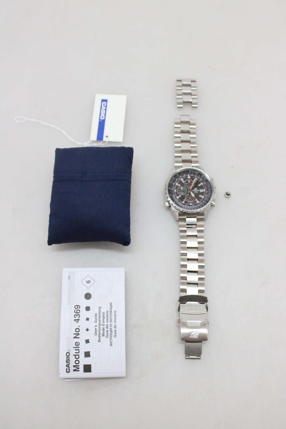 Casio Armbanduhr Analoguhr Uhr Herrenuhr Edelstahl Mineralglas Defektware D-Ware - 4971850416180