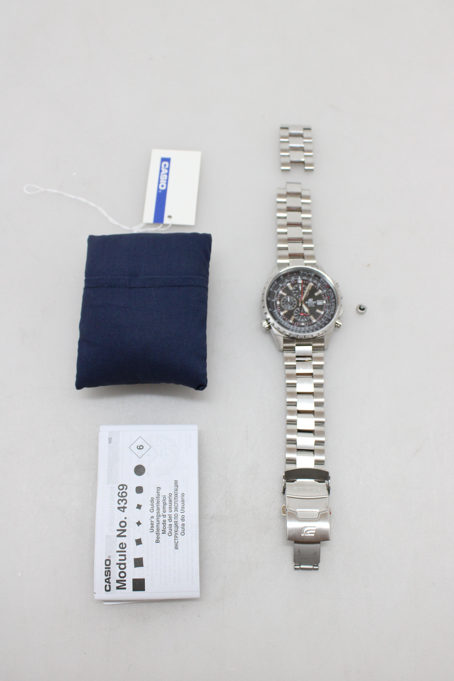 Casio Armbanduhr Analoguhr Uhr Herrenuhr Edelstahl Mineralglas Defektware D-Ware - 4971850416180