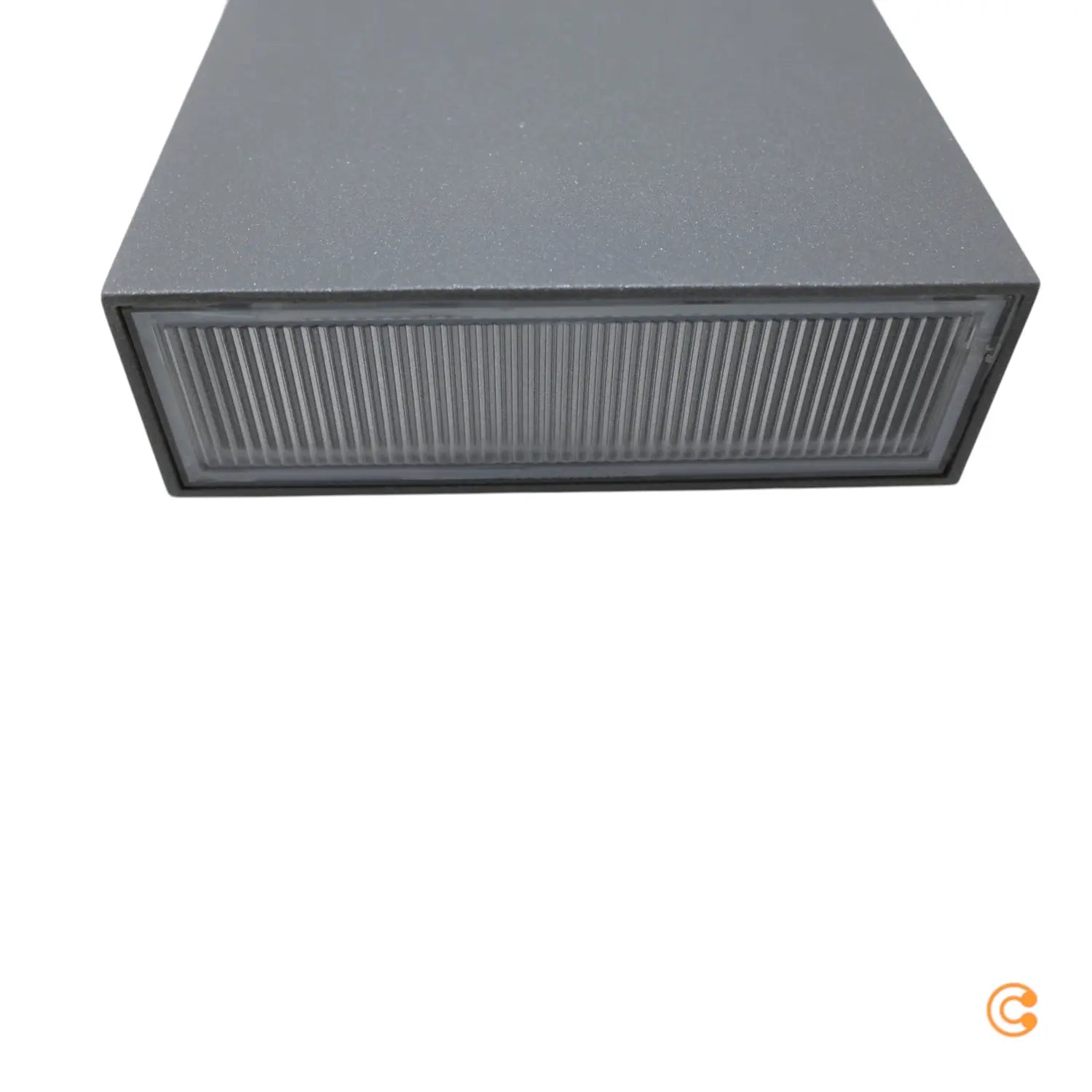 B-Ware Außenlampe Wandleuchte Led Leuchte Cuneo Anthrazit Aluminium Methacrylat 20 Cm - 8052993077943