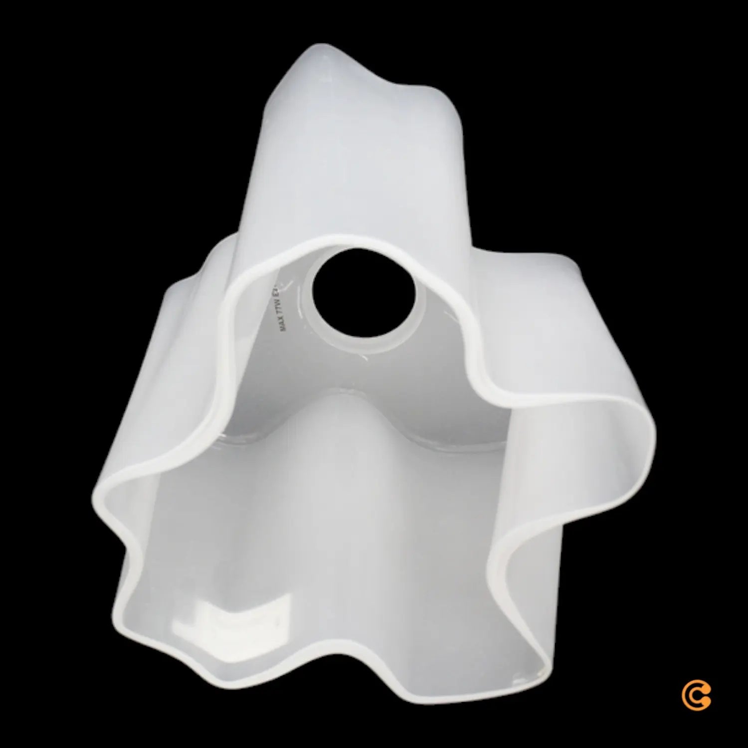 B-Ware Diffusor Lampenschirm Ersatzglas Logico Mini Lampe Weiß Glasabdeckung Höhe 22 Cm - 8052993004260