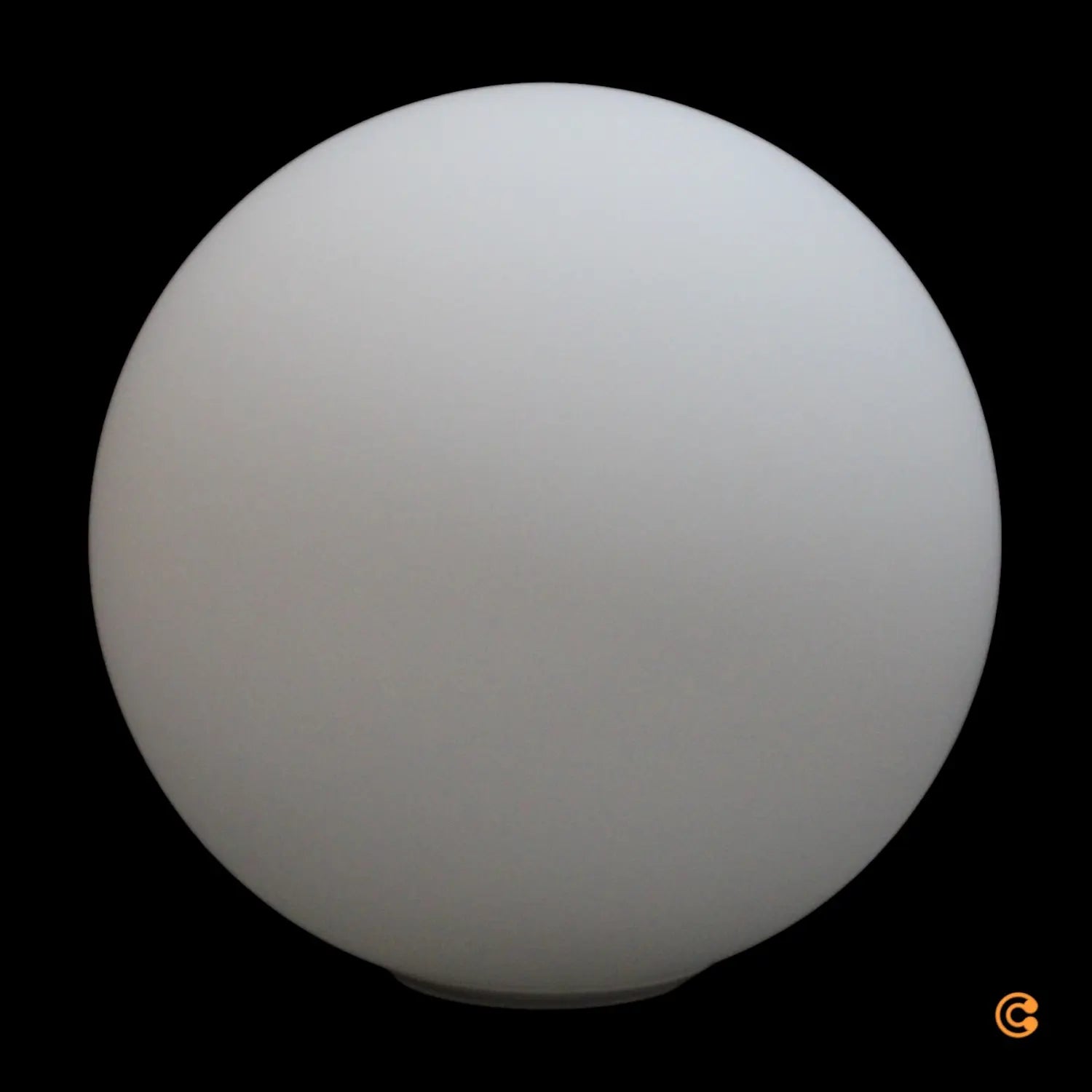 B-Ware Artemide Wandleuchte Lampe Weiß Led Ip65 Glas ø 35 Cm Austauschbar E27