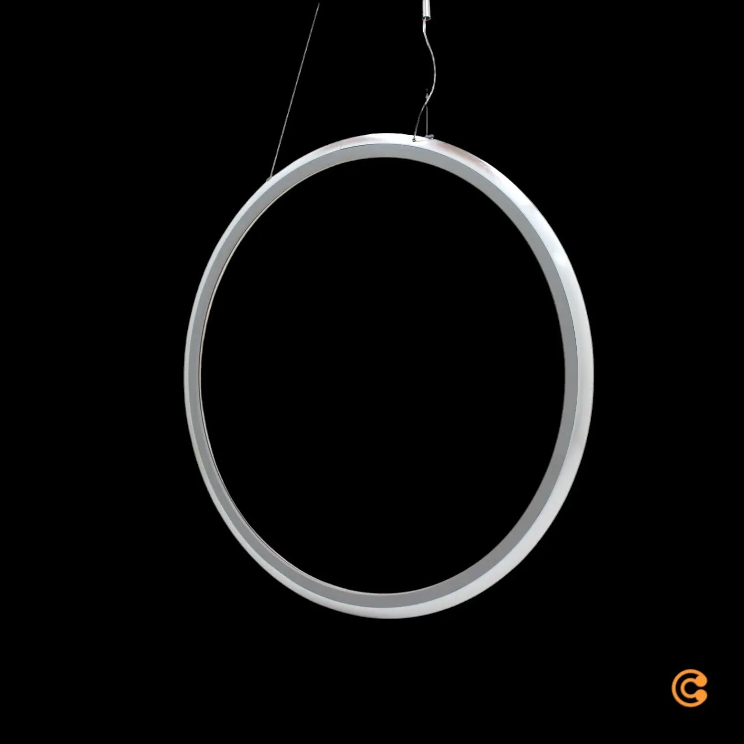 B-Ware Pendelleuchte Hängelampe Discovery Vertical 70 Cm Aluminium App Steuerung Led