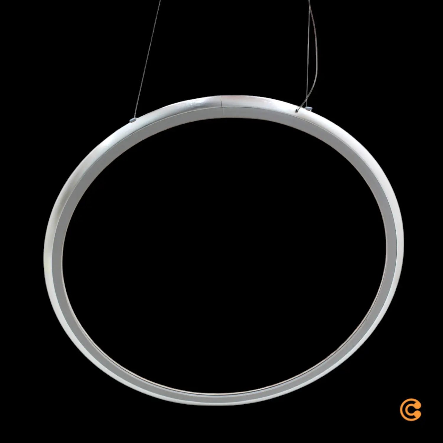 B-Ware Pendelleuchte Hängelampe Discovery Vertical 70 Cm Aluminium App Steuerung Led
