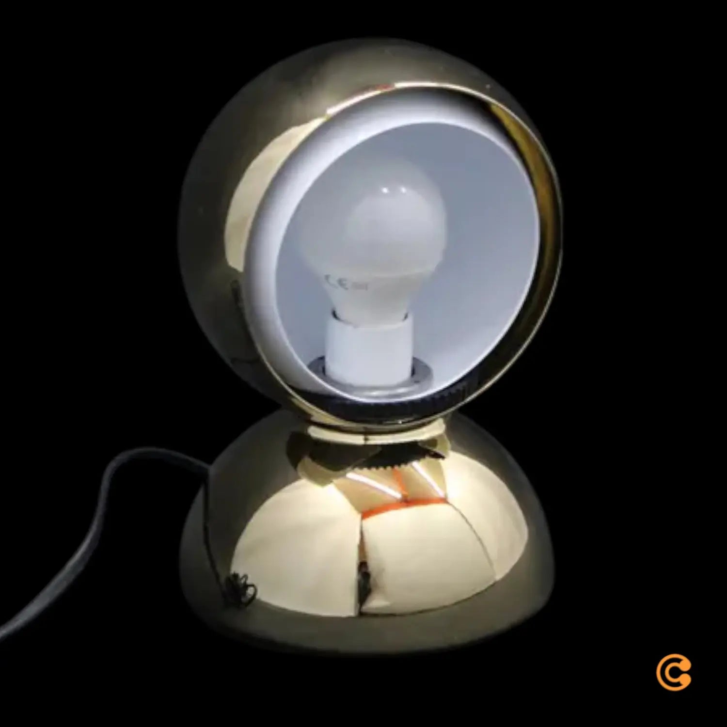B-Ware Eclisse Pvd Limited Edition Lampe Tischlampe Tischlampe Designerleuchte Gold - 8052993088260