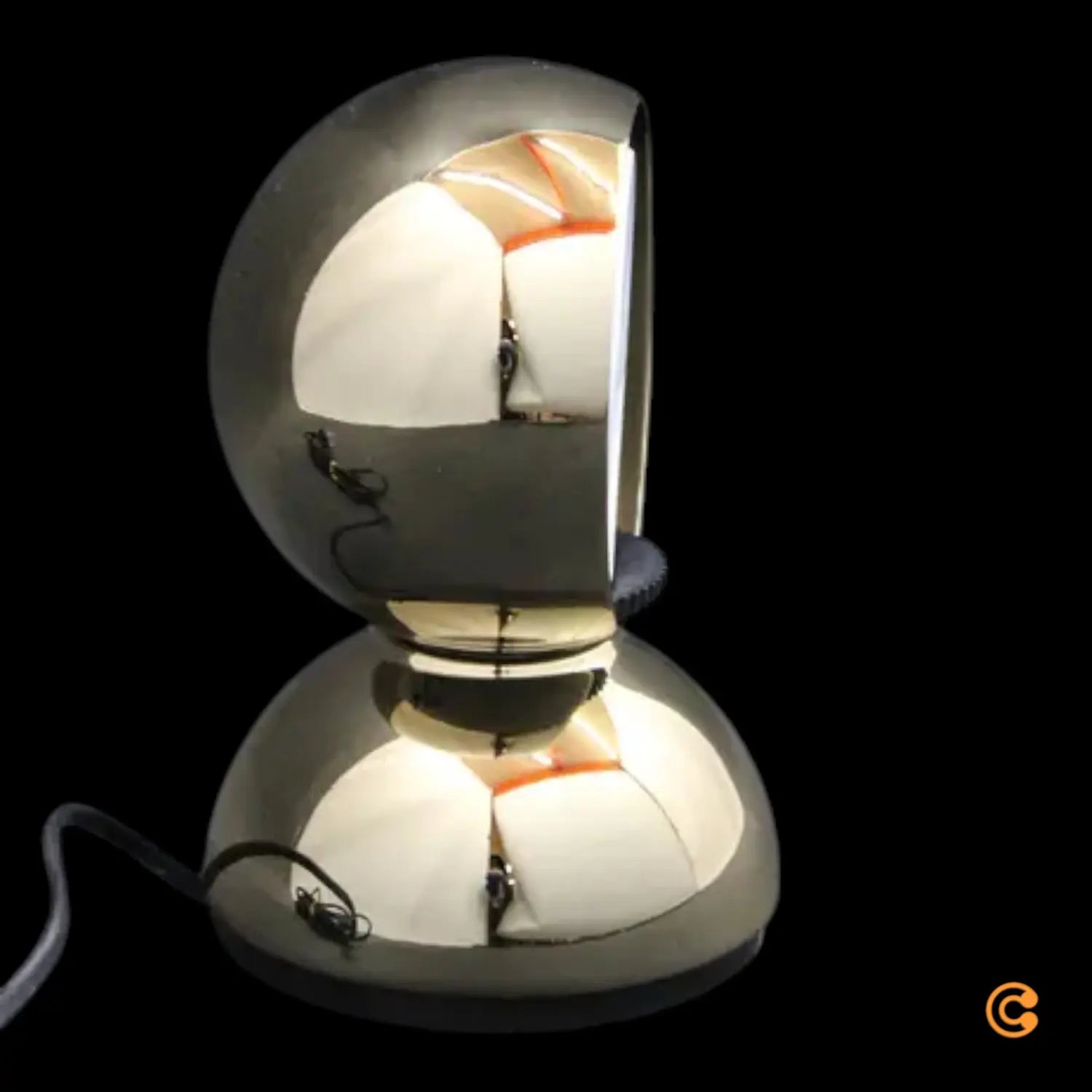 B-Ware Eclisse Pvd Limited Edition Lampe Tischlampe Tischlampe Designerleuchte Gold - 8052993088260
