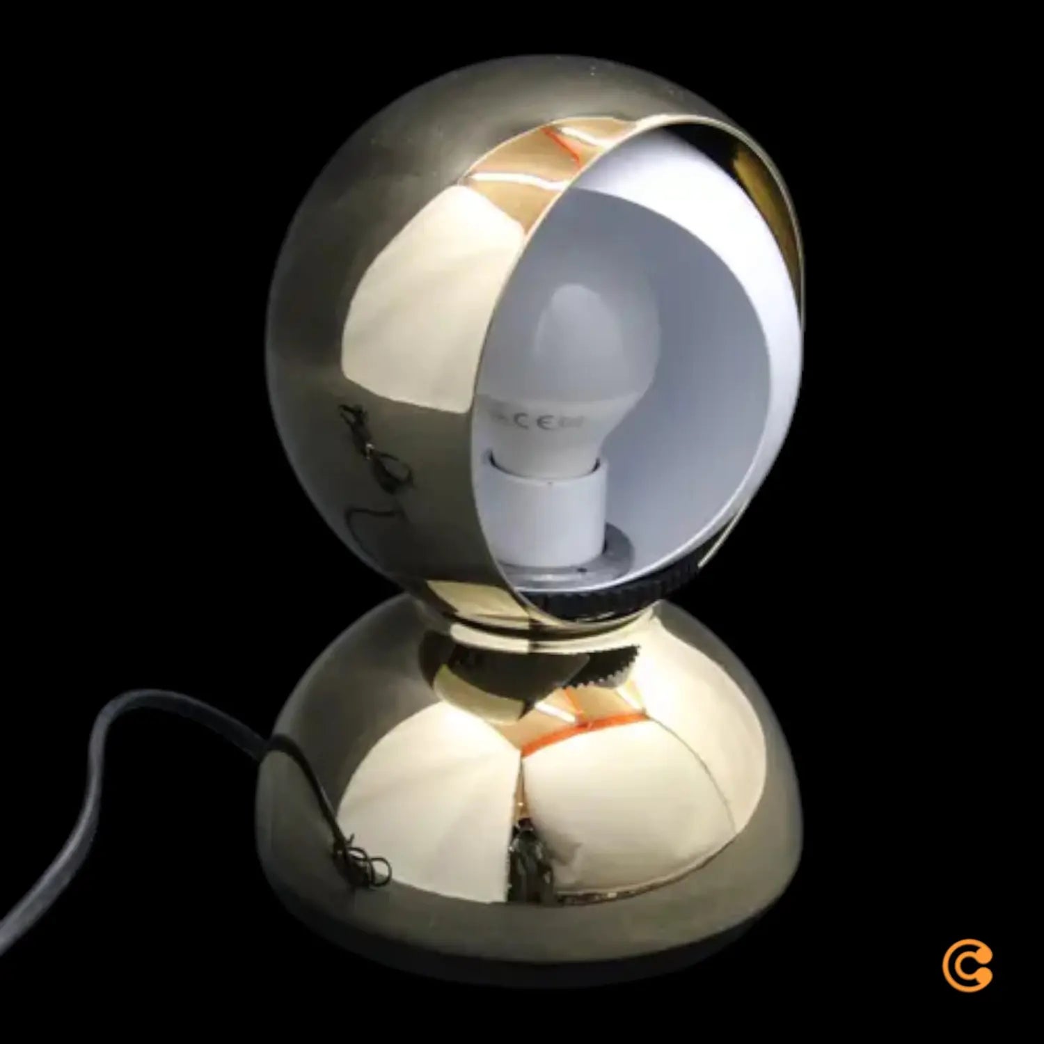 B-Ware Eclisse Pvd Limited Edition Lampe Tischlampe Tischlampe Designerleuchte Gold - 8052993088260