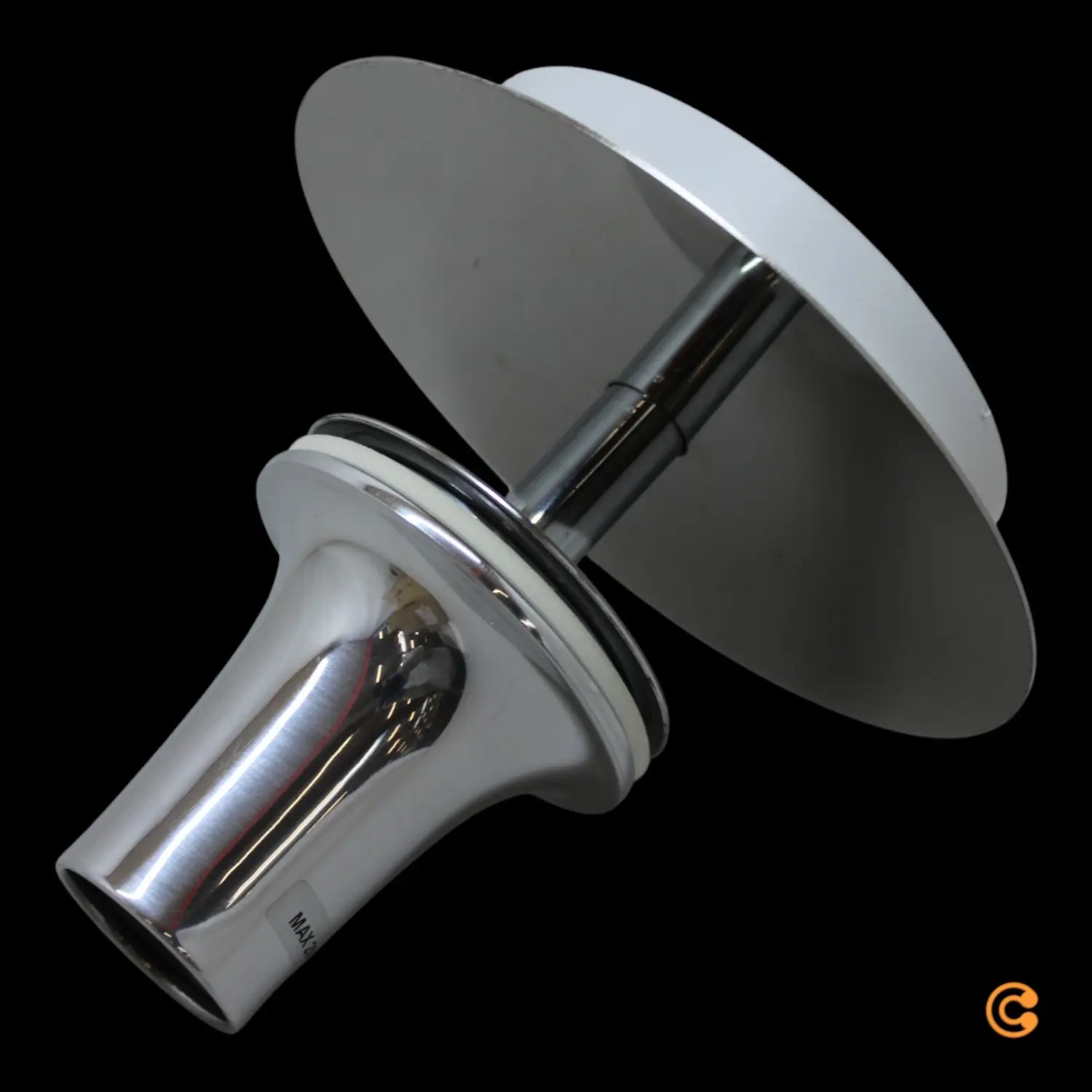 B-Ware Gople Deckenleuchte Lampe Leuchte Silber/Silber Glas Siehe Text/Foto - 8052993063892