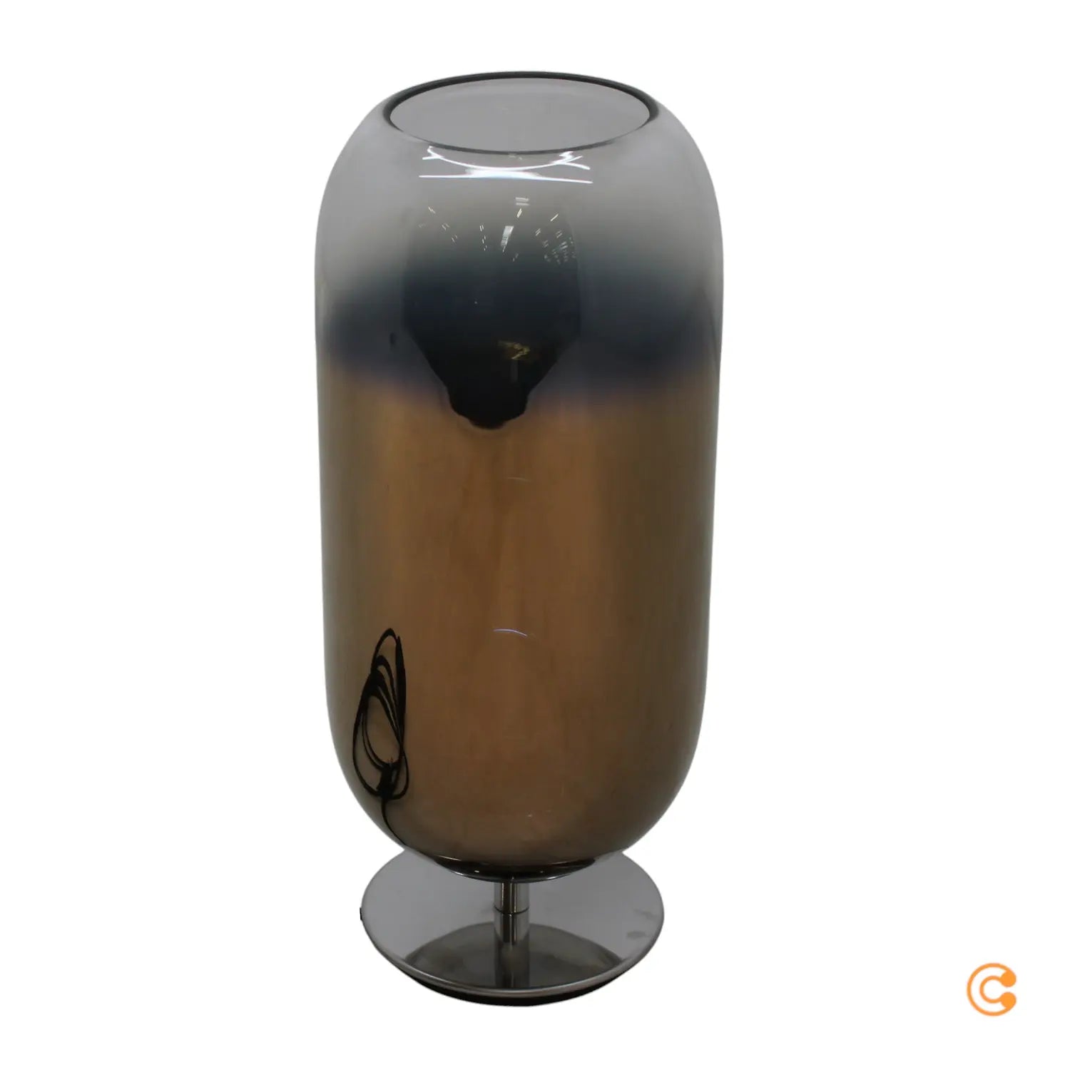 B-Ware Tischleuchte Lampe Gople Mini Leuchte Glas Bronze Tischlampe E14 Led 34 Cm - 8052993064783