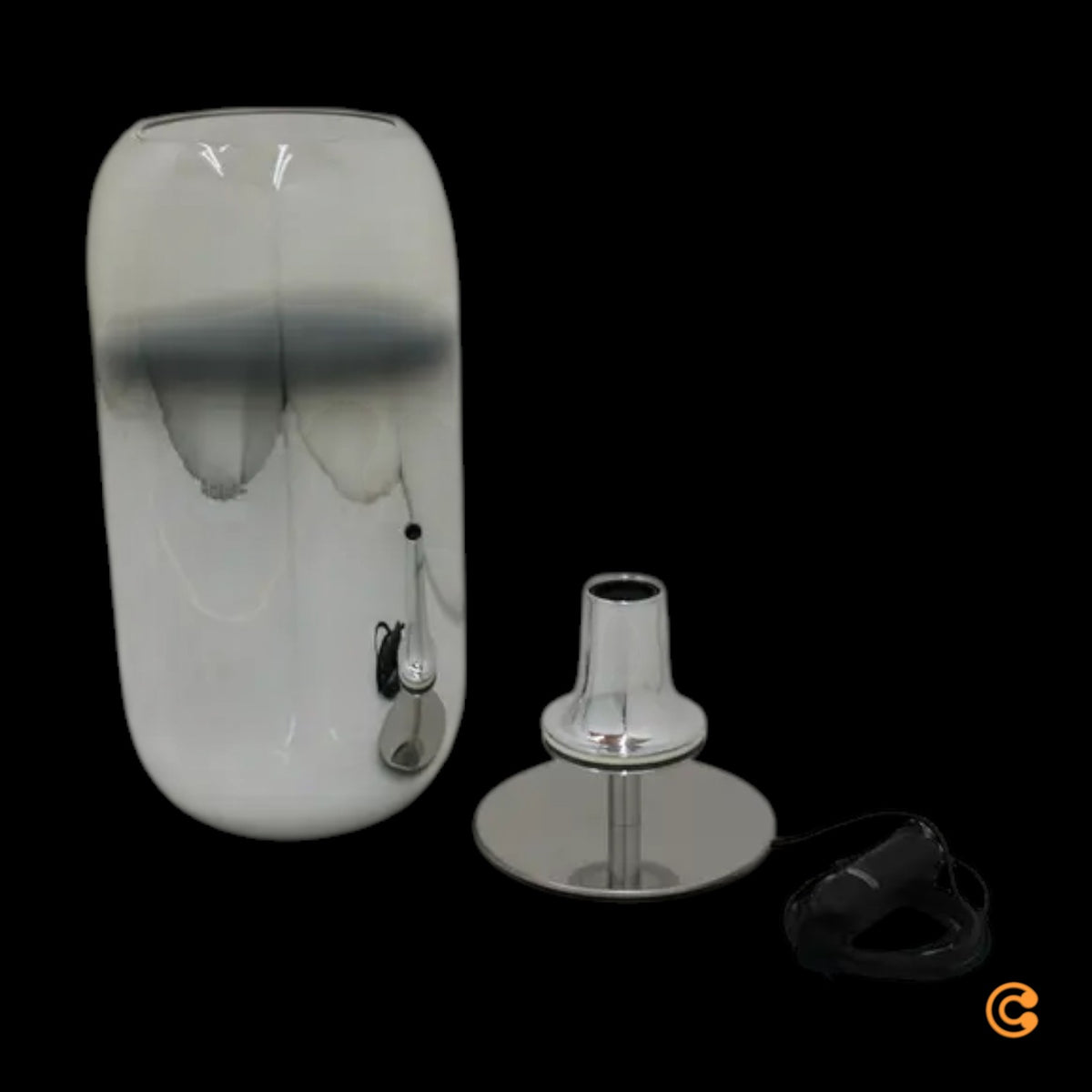 Artemide Gople Tischlampe silber/silber Tischlampe Lampe Leuchte 20W LED 230V - 8052993064141