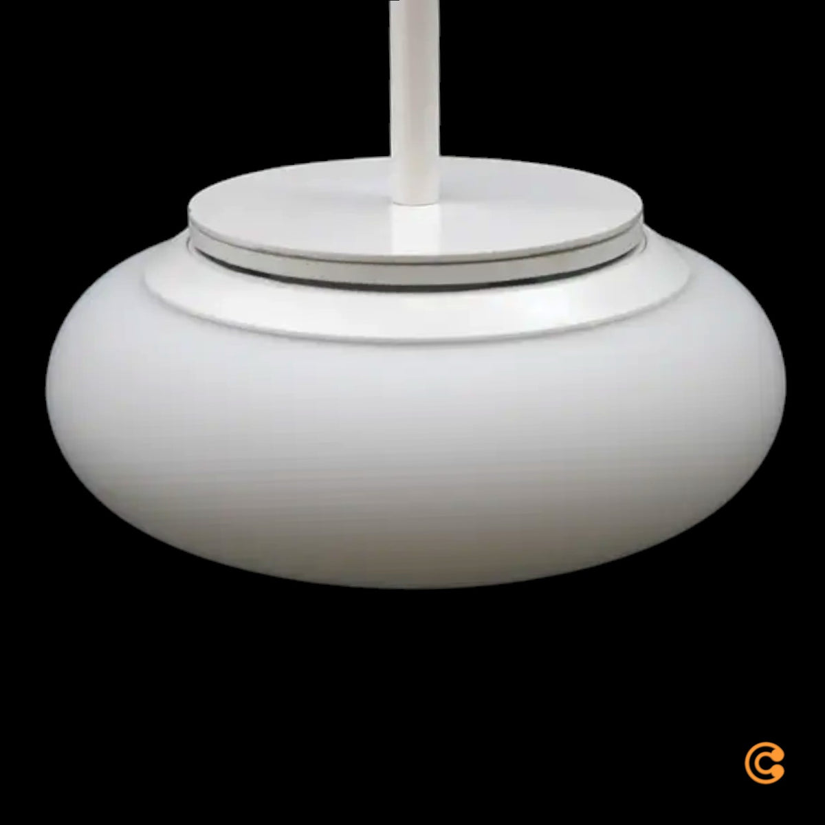 Itka Hängeleuchte Pendelleuchte Lampe Lampe LED weiß Stahl Glas Ø 20 cm - 8052993039958
