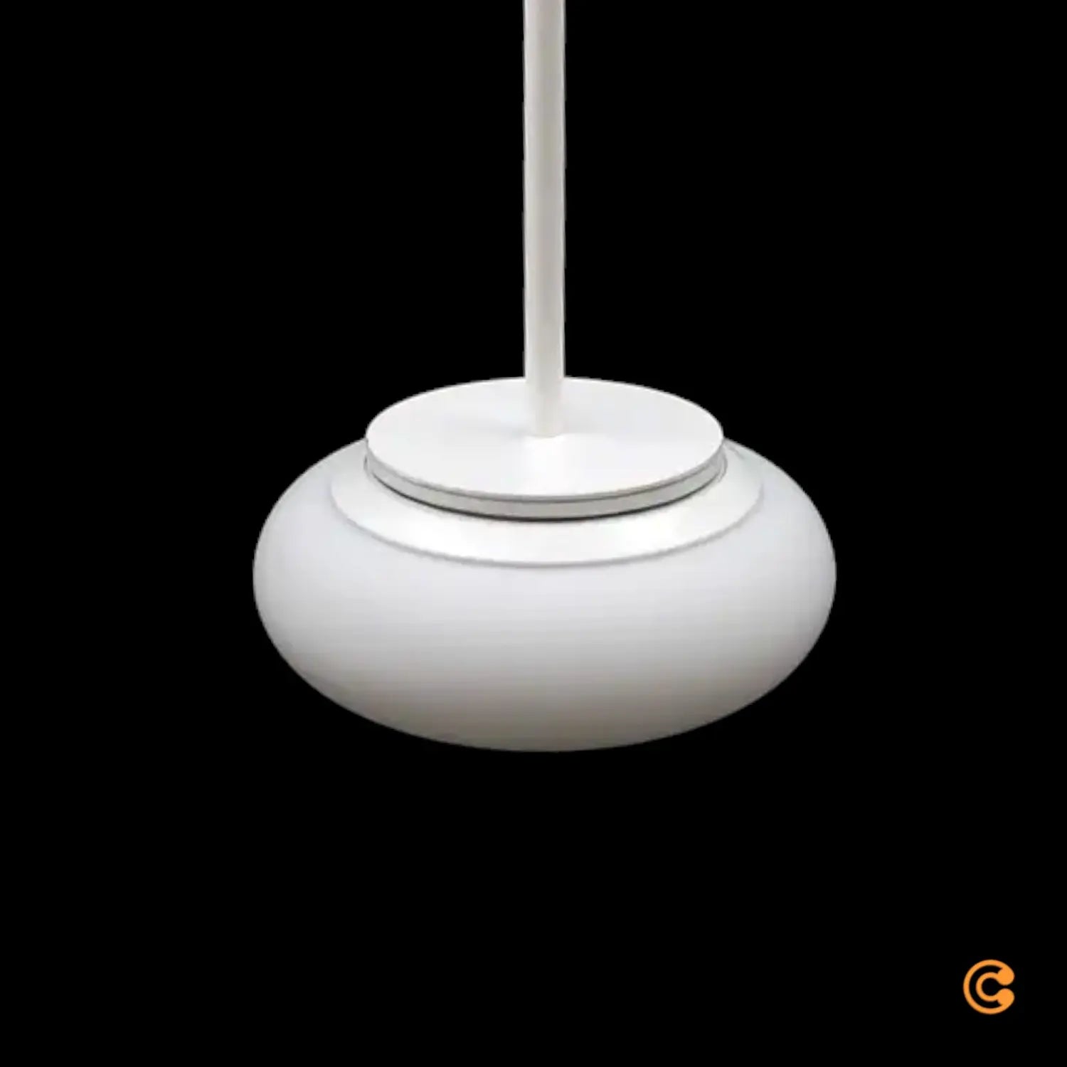 B-Ware Itka Hängeleuchte Pendelleuchte Lampe Lampe Led Weiß Stahl Glas ø 20 Cm - 8052993039958