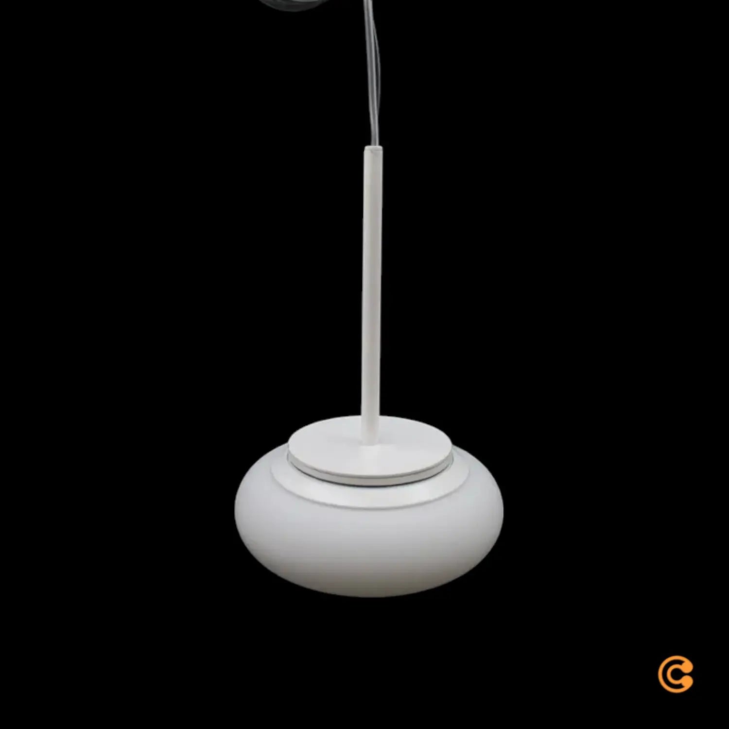 B-Ware Itka Hängeleuchte Pendelleuchte Lampe Lampe Led Weiß Stahl Glas ø 20 Cm - 8052993039958