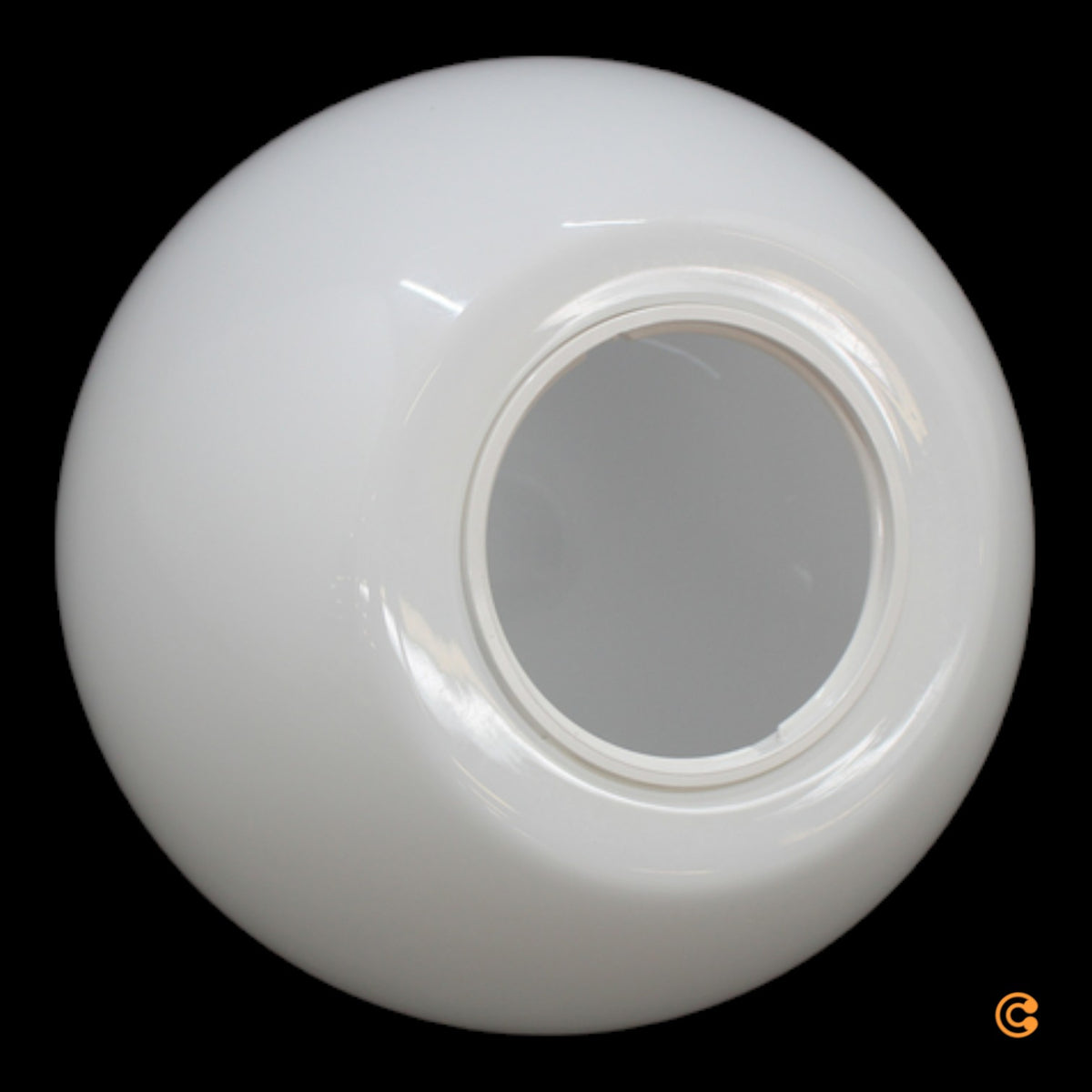 Lampenschirm Ersatzschirm NH Stehleuchte Ø 22 cm Weiß Ersatzteil Glas Ersatz - 8052993072344