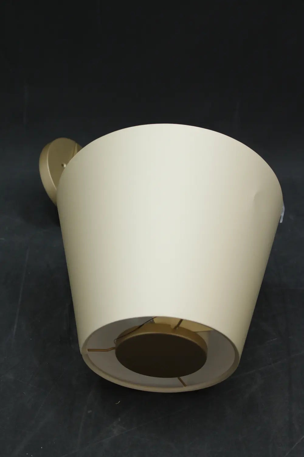 B-Ware Wandleuchte Wandlampe Melampo Bronze Schirm Seidensatin Siehe Text/Foto - 8052993005021