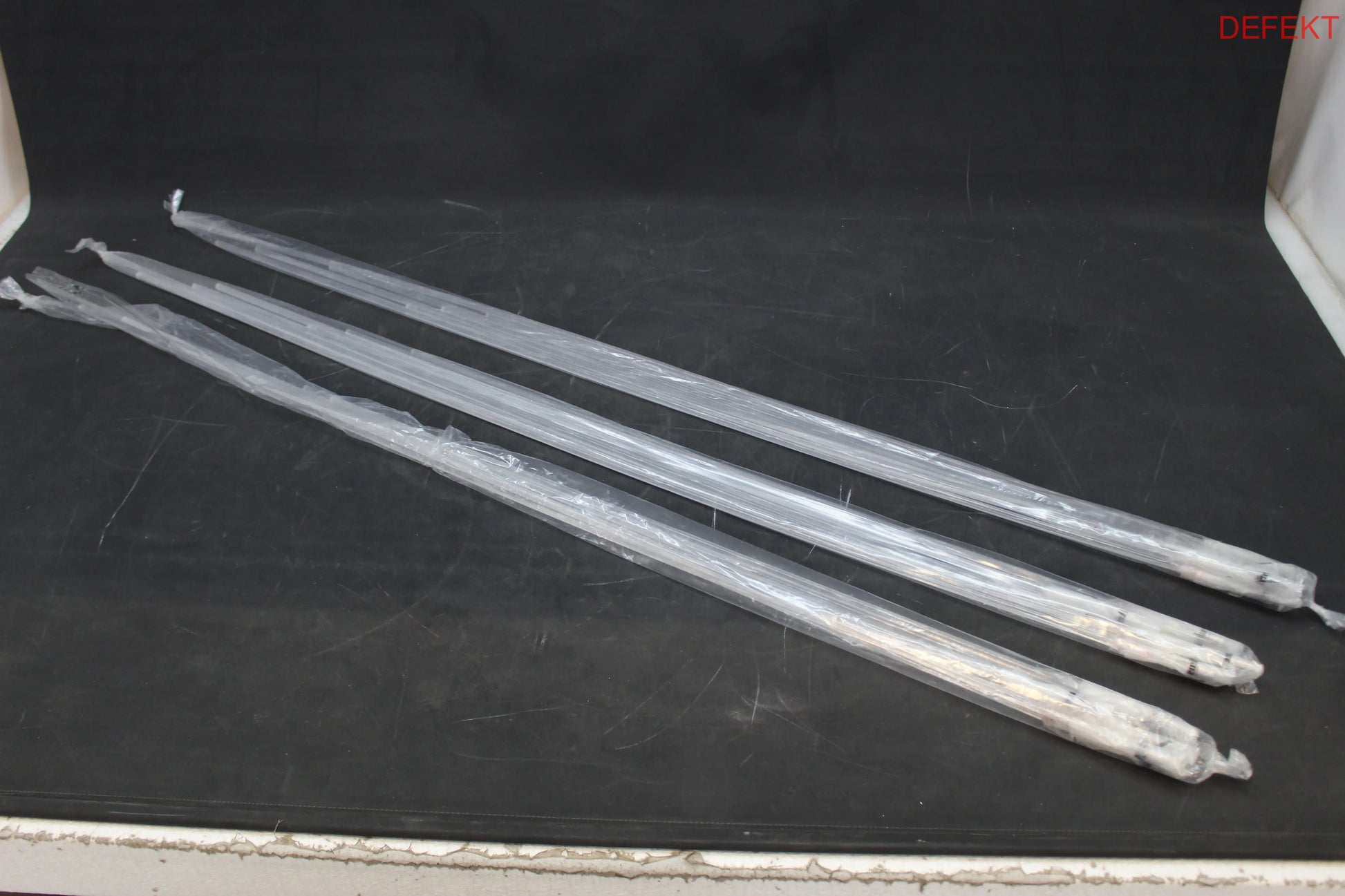 D-Ware Led Stehleuchte Reeds Triple Ip67 Edelstahl Transparent 150 Cm Defektware - 8052993077837