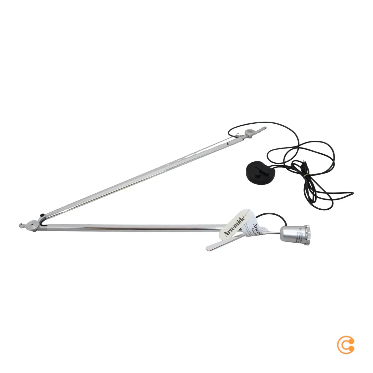 B-Ware Tolomeo Mega Terra Stehleuchte Body Dimmer Hauptleuchte Alusilber356 - 8052993005298