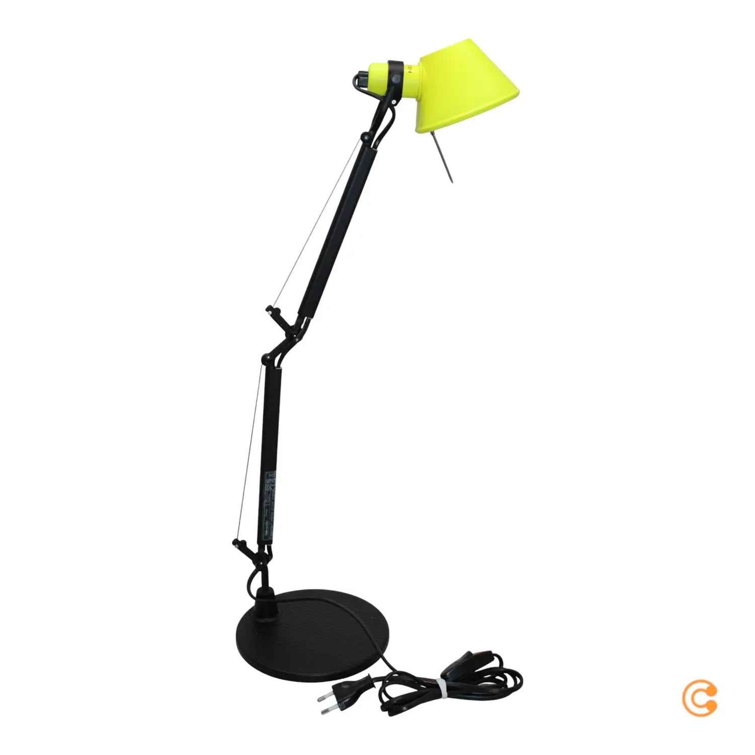 B-Ware Tolomeo Micro Bicolor Tischleuchte Tischlampe Lampe Schwarz Gelb Siehe Text - 1060397