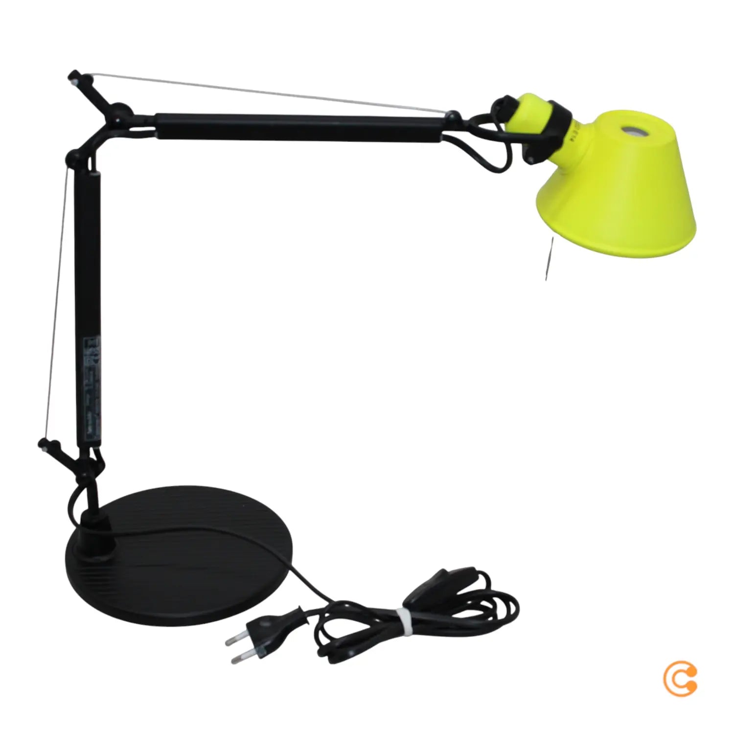 B-Ware Tolomeo Micro Bicolor Tischleuchte Tischlampe Lampe Schwarz Gelb Siehe Text - 1060397