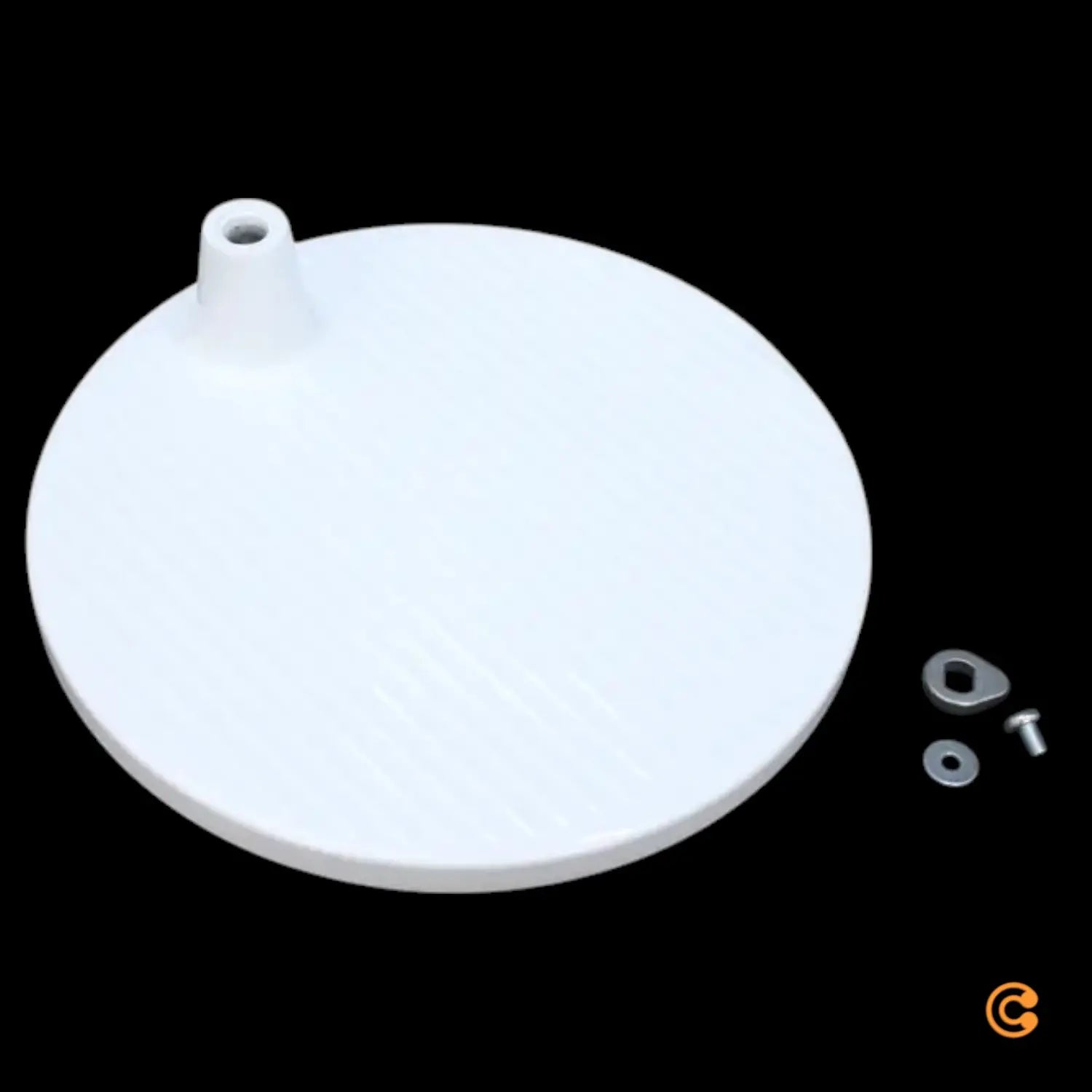 B-Ware Tolomeo Tischleuchte Base Fuß ø23 Cm Tischfuß Weiß Tischlampe Siehe Text/Foto - 8052993016195