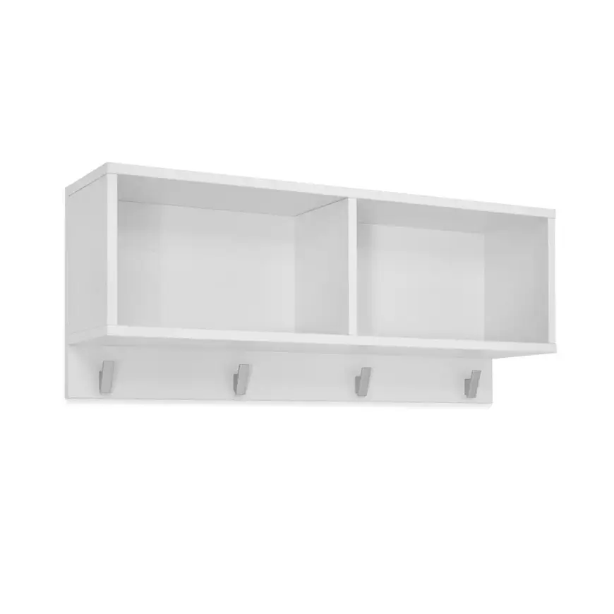 B-Ware Arthur Berndt Wandregal Regal Kinderzimmer Enno Weiß Stauraum Haken - 4260633363675