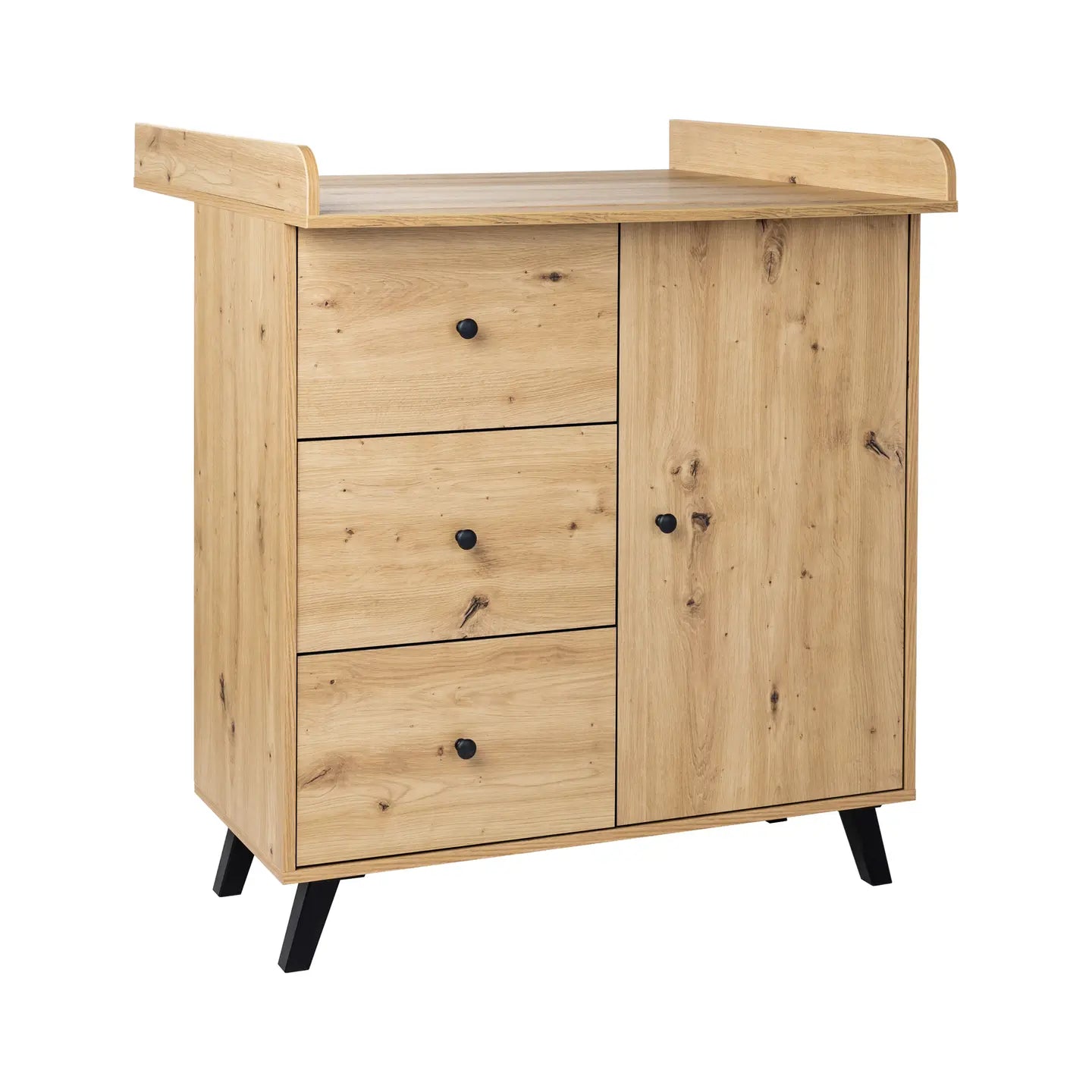 B-Ware Arthur Berndt Wickelkommode Kommode Baby Wickelaufsatz Niklas Weiß Stauraum - 4260633364344