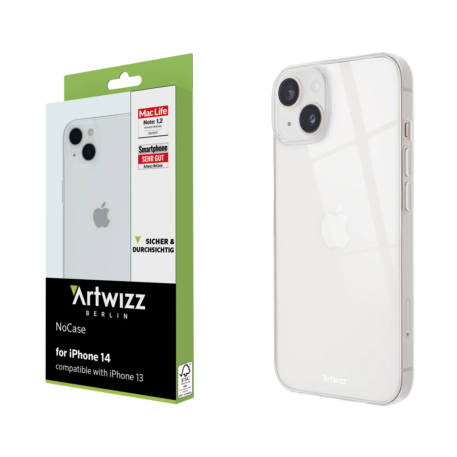 B-Ware Artwizz No Case Für I Phone 14 / I Phone 13 Schutzhülle Handyschutzhülle Hülle - 4260659976477