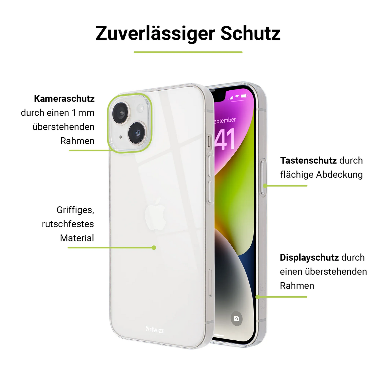 B-Ware Artwizz No Case Für I Phone 14 / I Phone 13 Schutzhülle Handyschutzhülle Hülle - 4260659976477