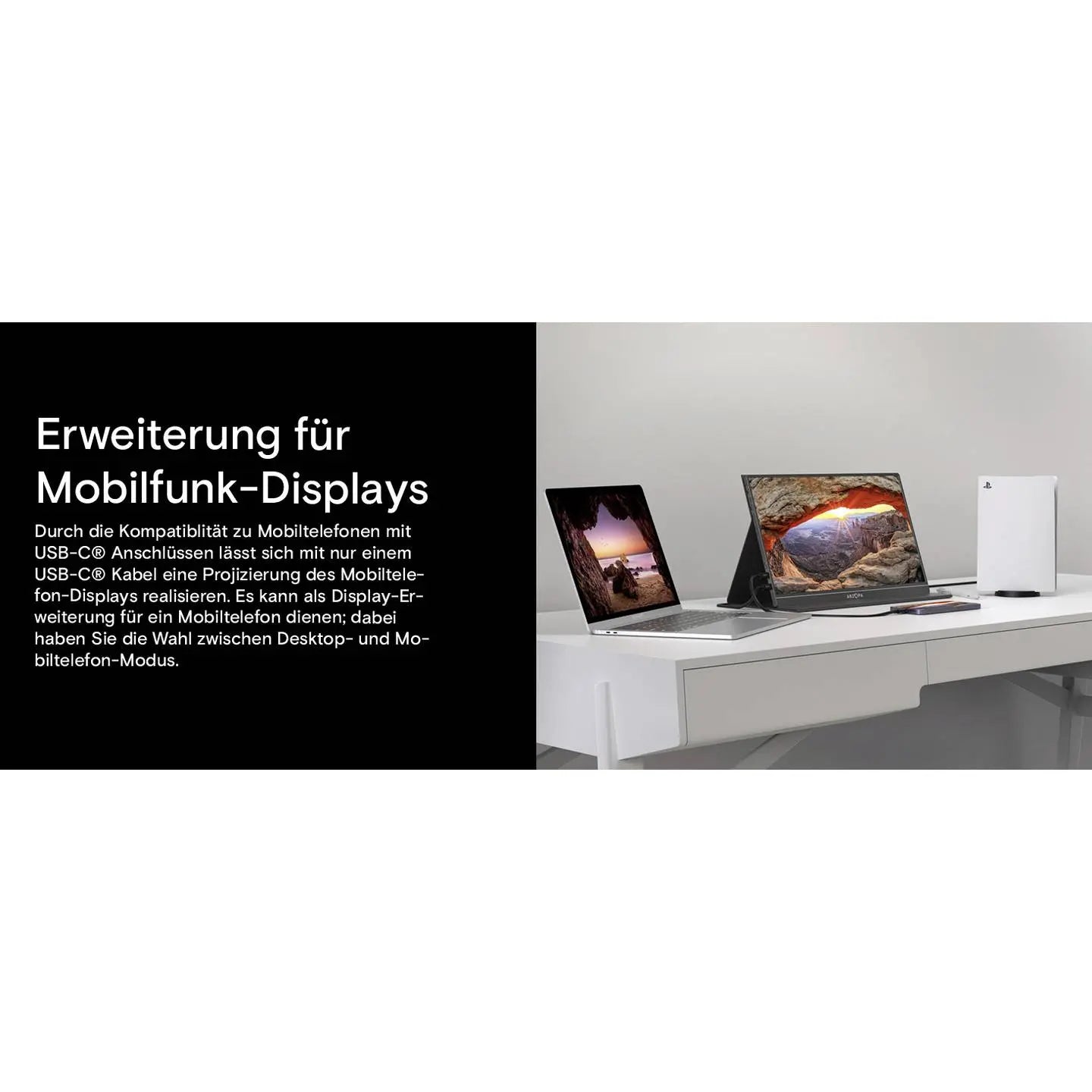 B-Ware Arzopa S1 Monitor Bildschirm Lcd Monitor 15.6 Zoll 1920 X 1080 Pixel Usb C Hdmi