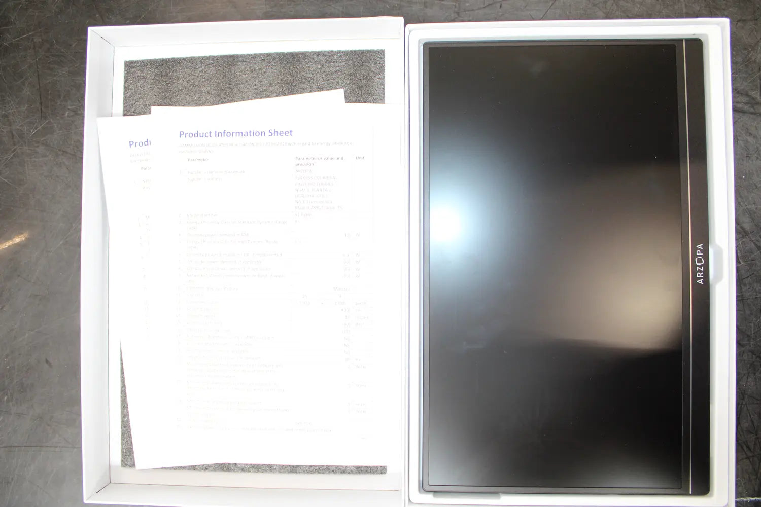 D-Ware Arzopa S1 Monitor Bildschirm Lcd 15.6 Zoll 1920x1080 Pixel Usb C Hdmi Defektware - 4064161483108