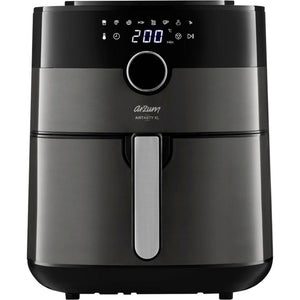 B-Ware arzum Heissluftfritteuse Fritteuse Airfryer 6 l 1750 W Heißluft Schwarz-Silber
