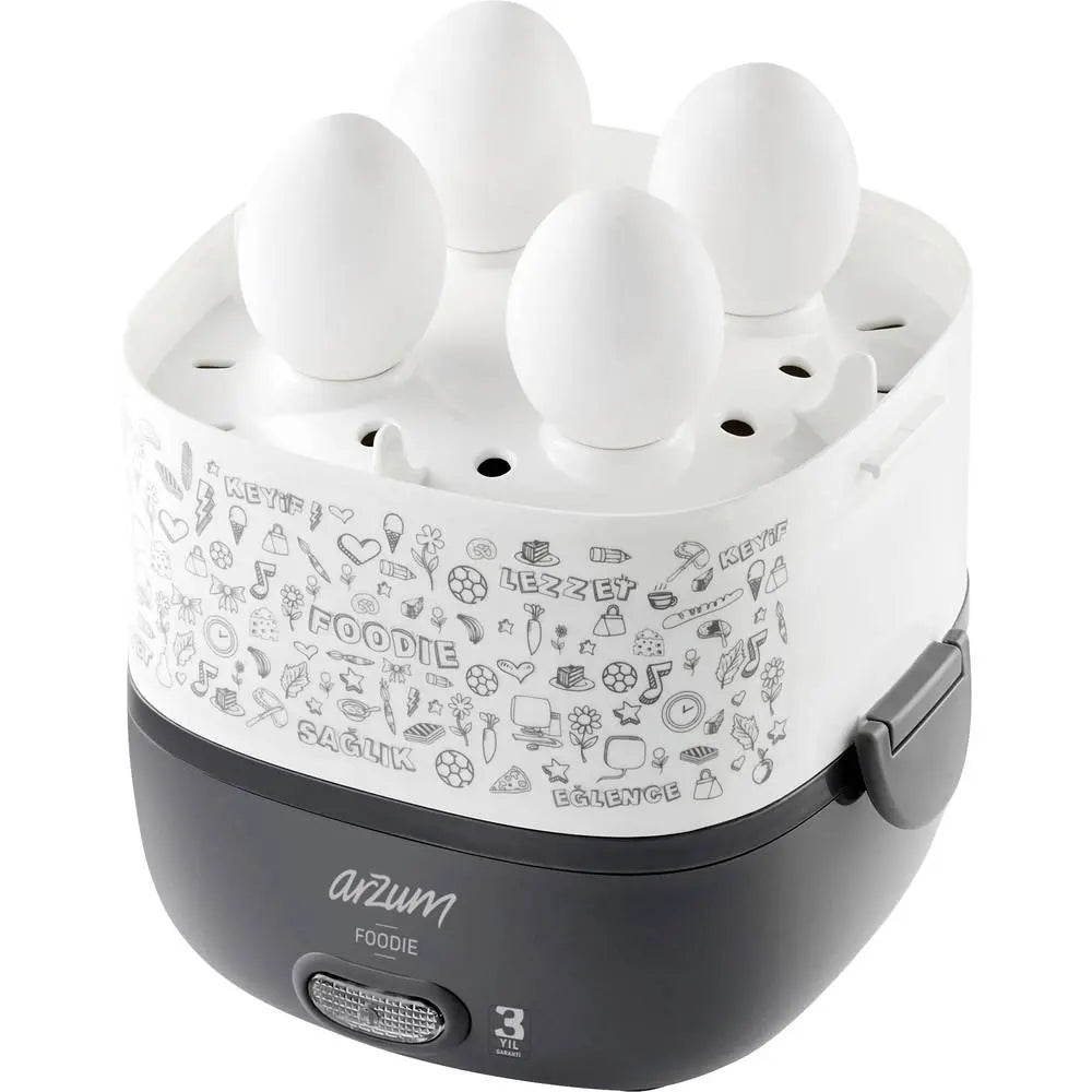 B-Ware Arzum Ar1073 W Ar1073 Lunchbox Brotdose Elektrische Weiß Mobiler Behälter - 8693184960851