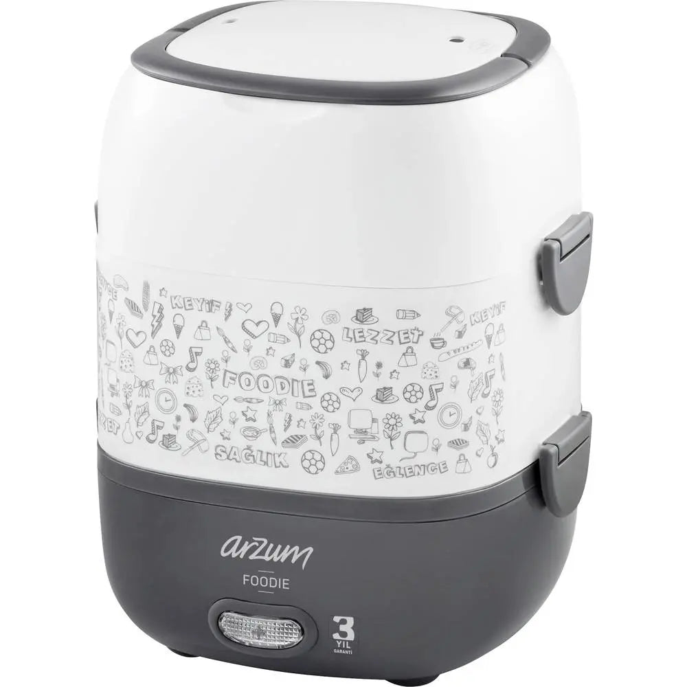 B-Ware Arzum Ar1073 W Ar1073 Lunchbox Brotdose Elektrische Weiß Mobiler Behälter - 8693184960851