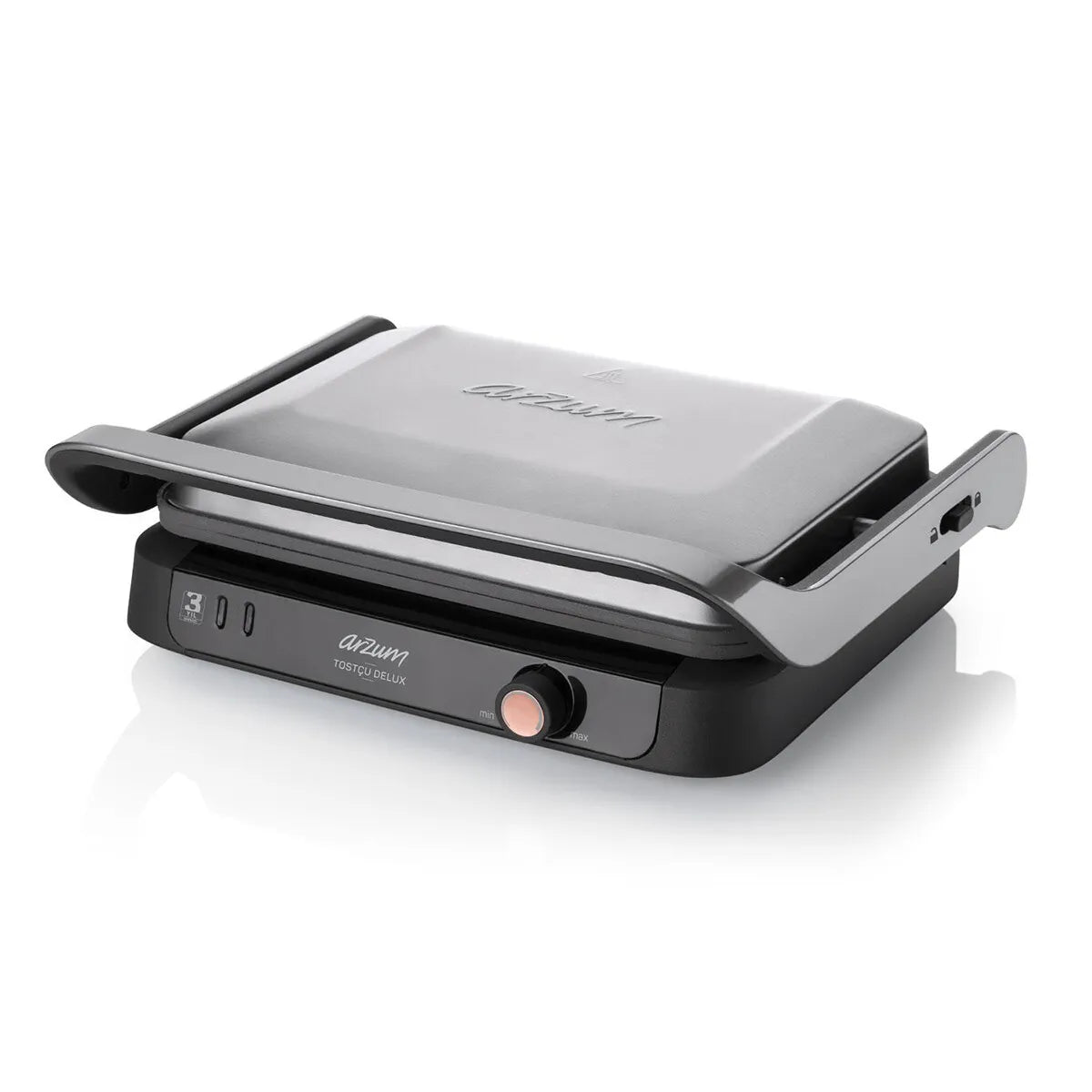 arzum AR2001 Sandwichmaker Kontrollleuchte Grillfunktion Antihaftbeschichtung - 8693184953501
