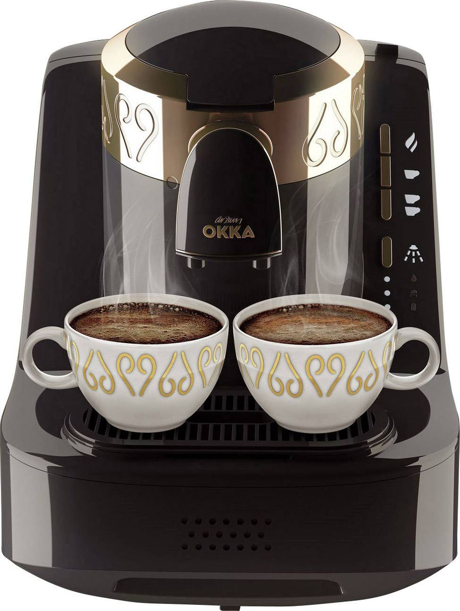 Arzum Mokka Automat Okka Schwarz Kupfer 710 W Vollautomatisch Siehe Text/Foto C-Ware - 8693184950210